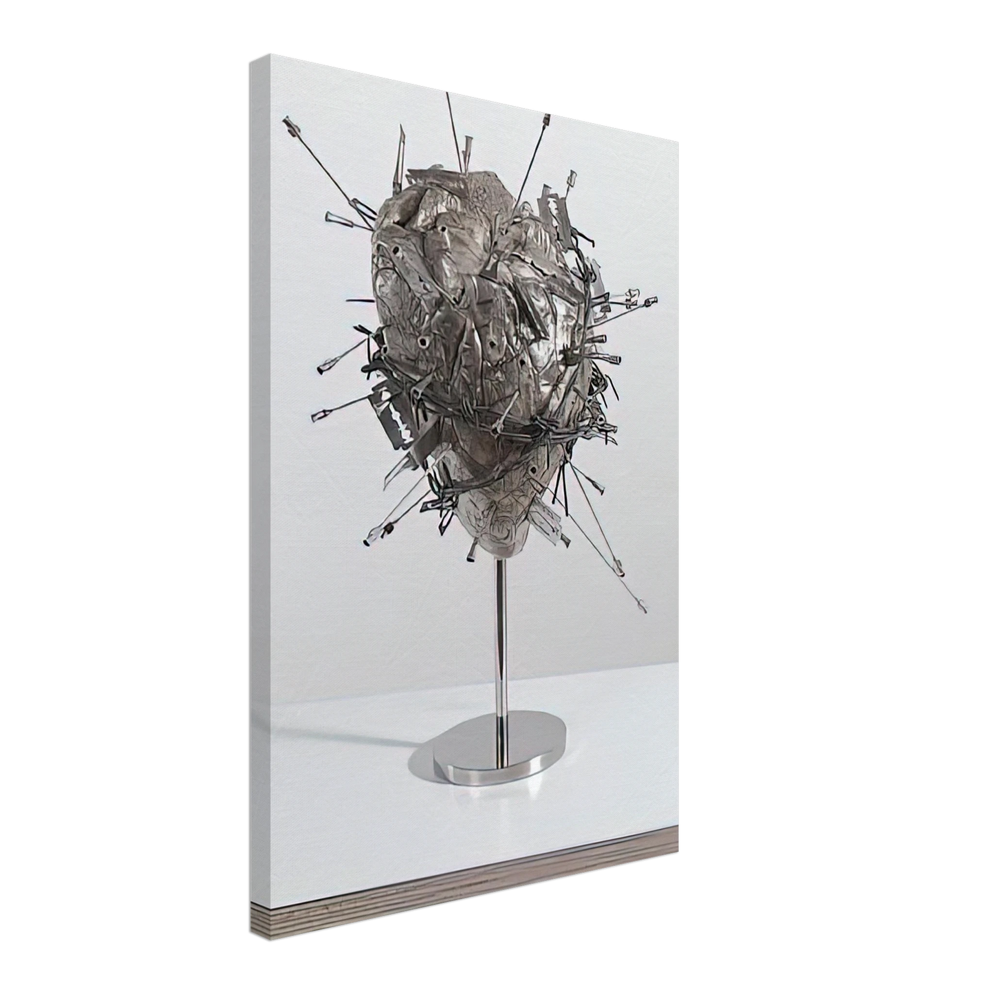 Damien Hirst - THE SACRED HEART Canvas - 70x100 cm / 28x40 inches-canvas