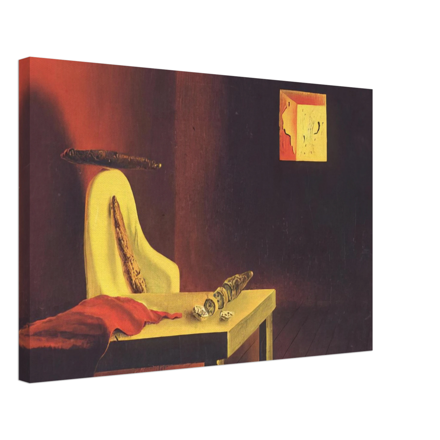 Salvador Dali - THE INVISIBLE MAN Canvas - 40x60 cm / 16x24 inches-canvas