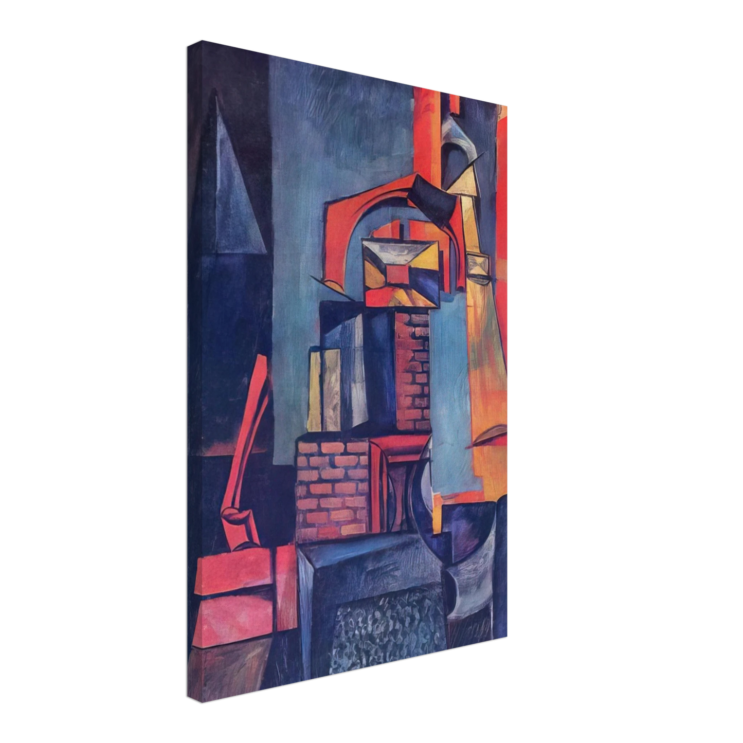 Max Ernst - Towers Canvas - 70x100 cm / 28x40 inches-canvas