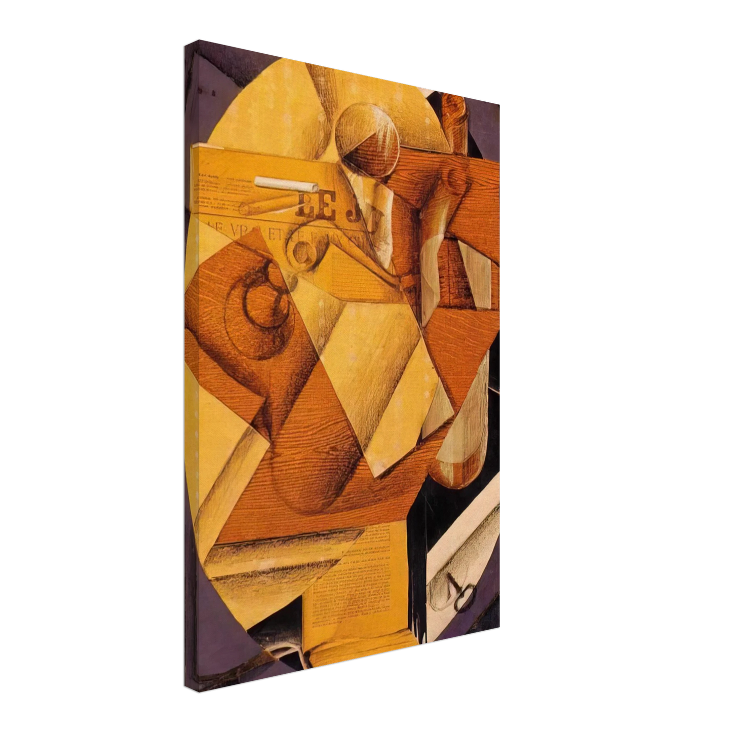 Juan Gris - THE TABLE 1914 Canvas - 70x100 cm / 28x40 inches-canvas