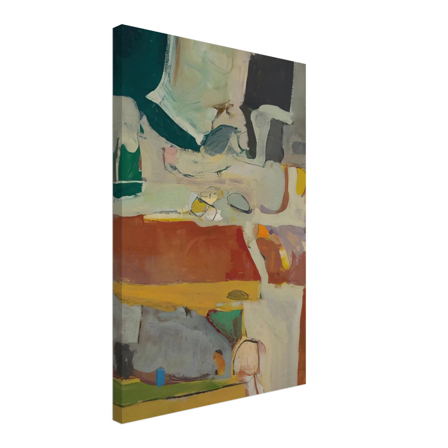 Richard Diebenkorn - Urbana #4 Canvas - 70x100 cm / 28x40 inches-canvas