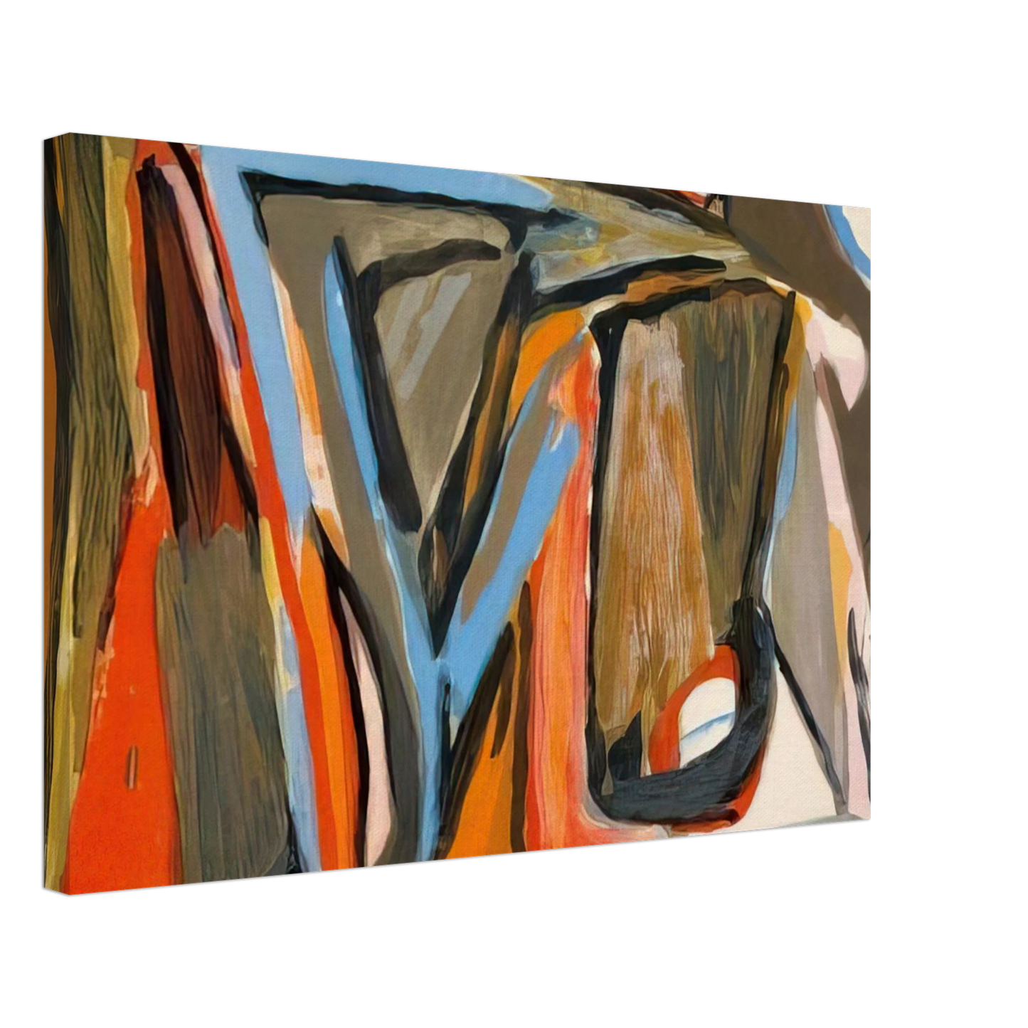 Bram van Velde - Le tout - 1978 Canvas - 70x100 cm / 28x40 inches-canvas