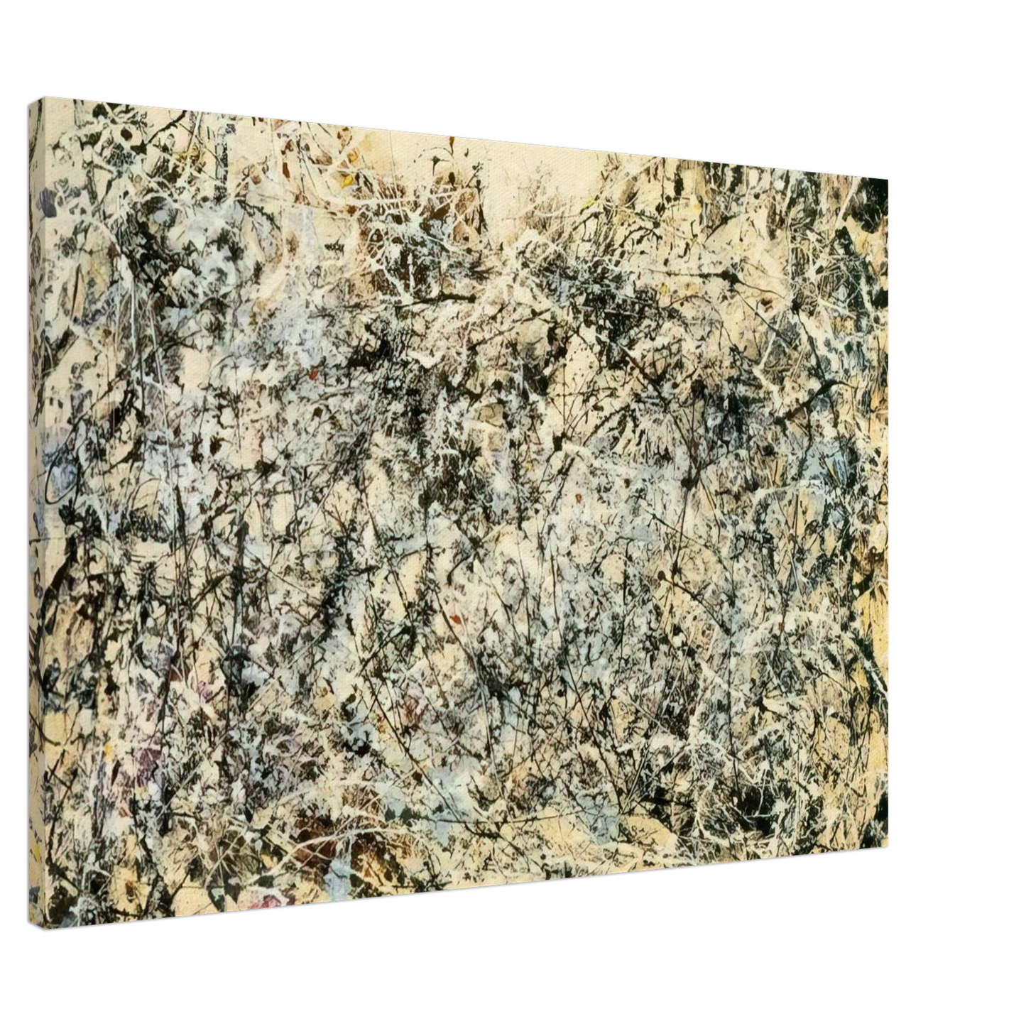 Jackson Pollock - NO 1 1948 Canvas - Default Title-canvas