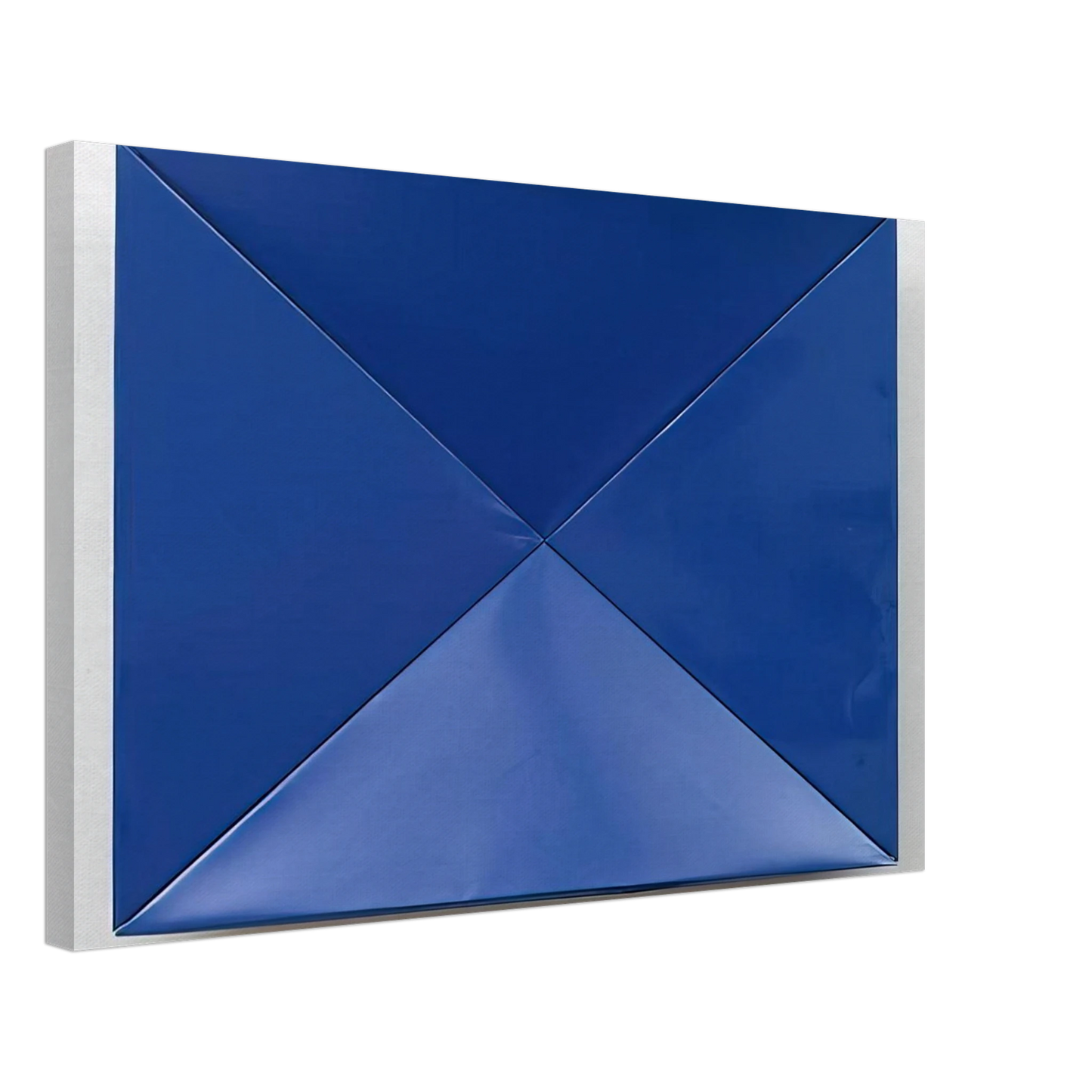 Charlotte Posenenske - Fold - 1965 Canvas - 70x100 cm / 28x40 inches-canvas