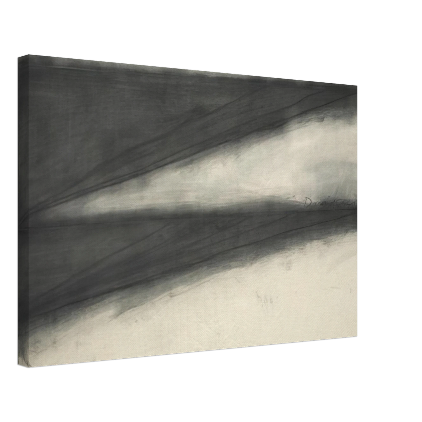 Richard Serra - UNTITLED 1972 Canvas - 70x100 cm / 28x40 inches-canvas