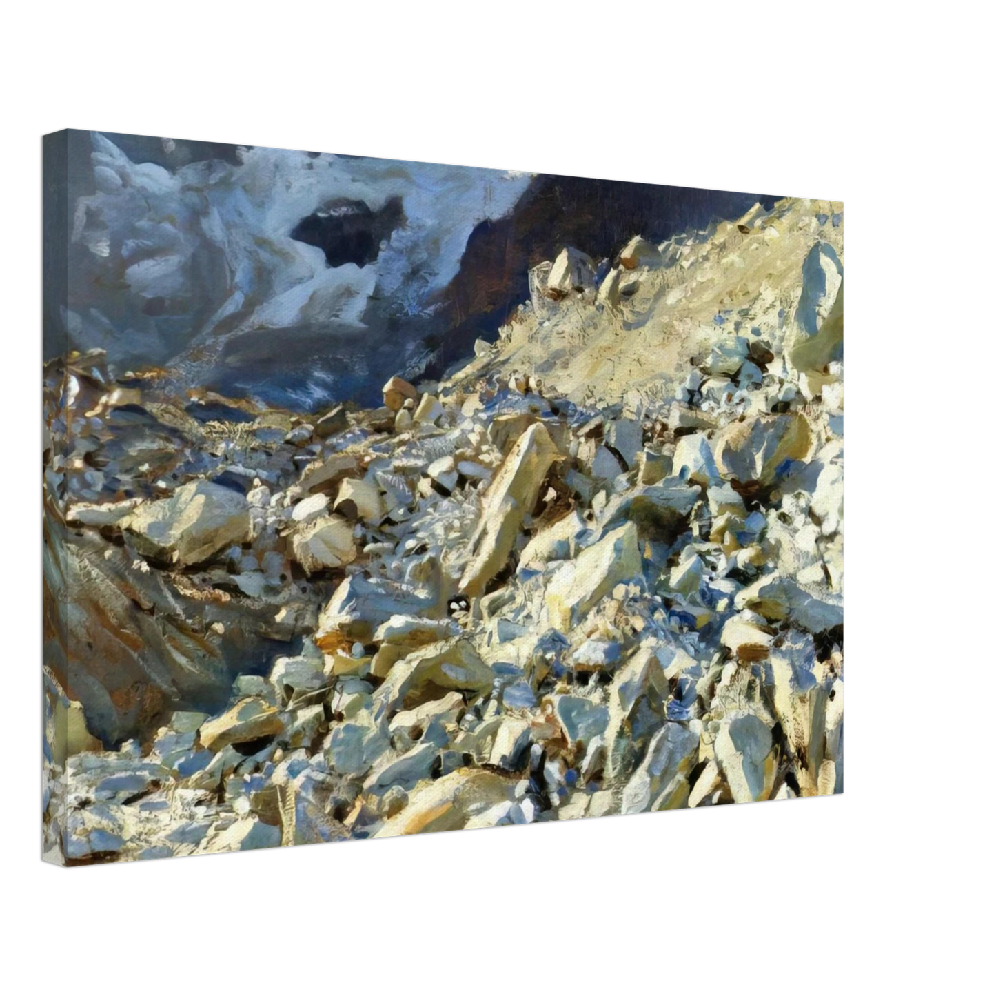 John Singer Sargent - The Moraine Canvas - 40x60 cm / 16x24 inches-canvas