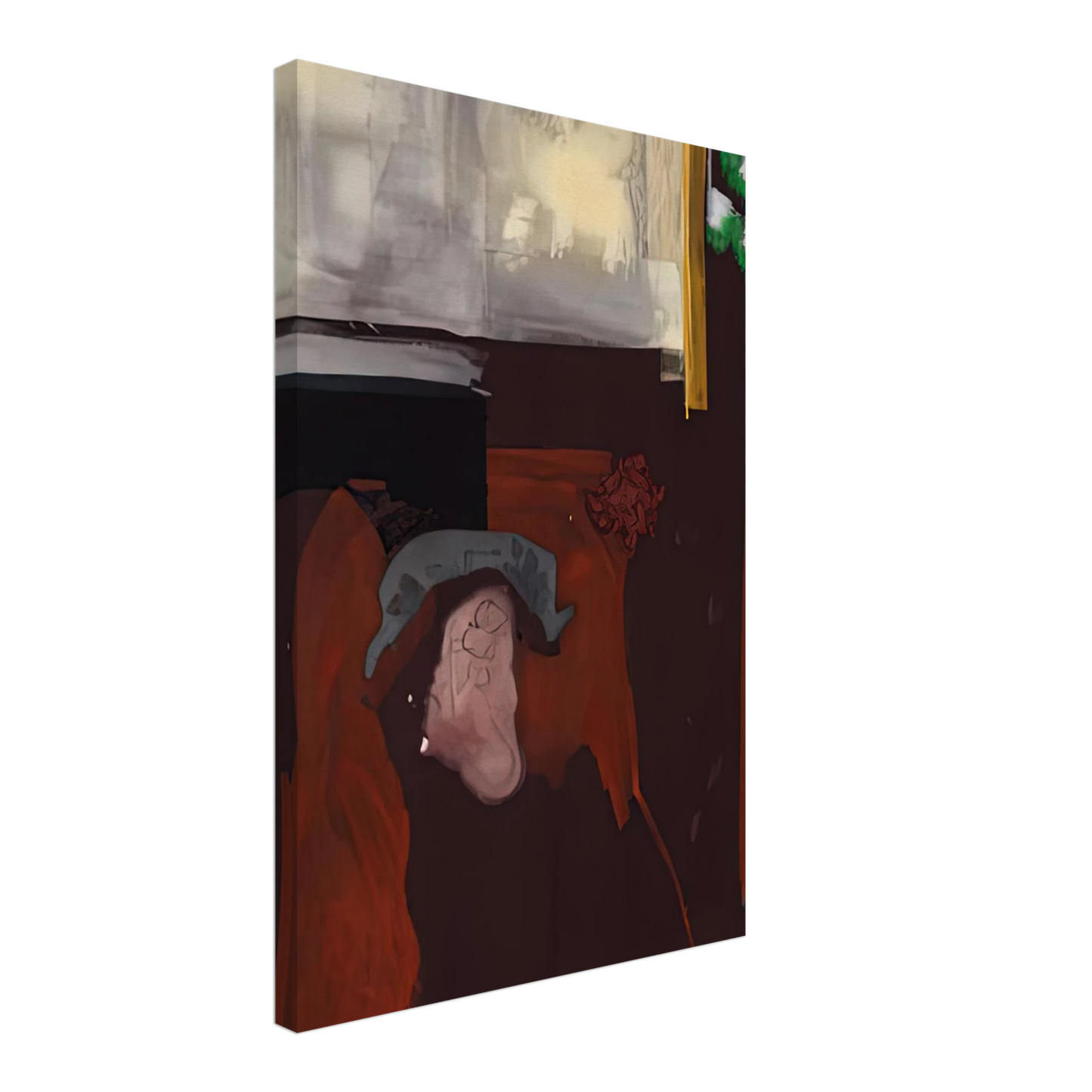 Helen Frankenthaler - The Widow of Fantin Latour, 1988- Canvas - 70x100 cm / 28x40 inches-canvas