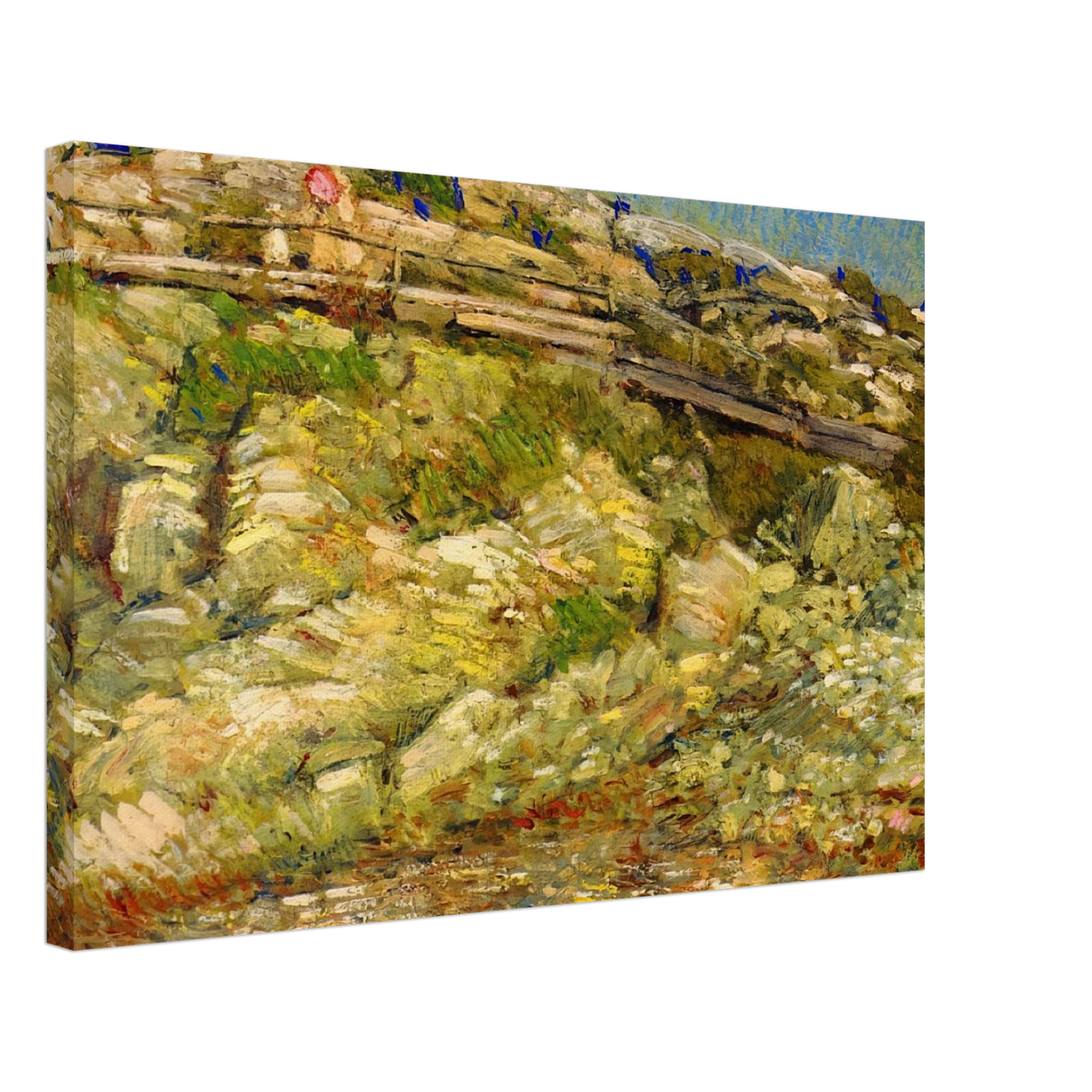 Childe Hassam - Walk Around the Island Canvas - 70x100 cm / 28x40 inches-canvas