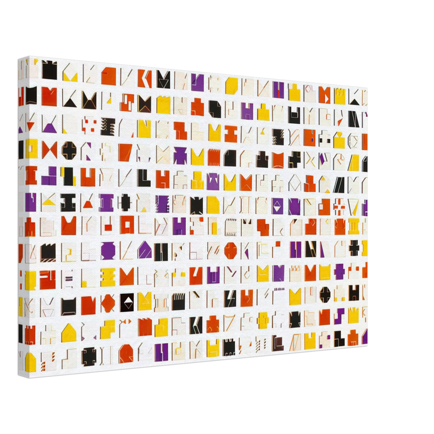 Lygia Pape - Book of Time - 1961 Canvas - 70x100 cm / 28x40 inches-canvas