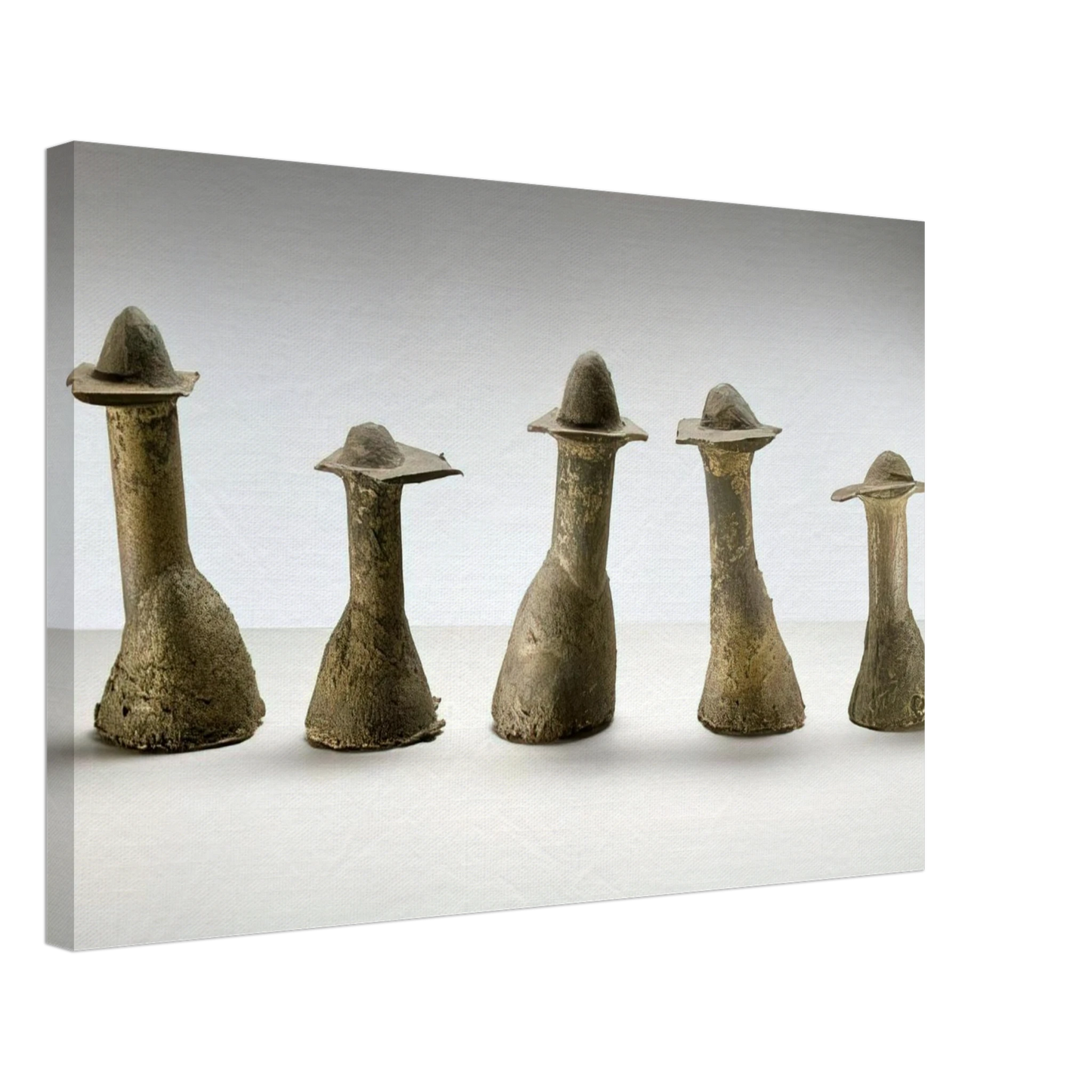 Louise Bourgeois - UNTITLED 1972 Canvas - 70x100 cm / 28x40 inches-canvas