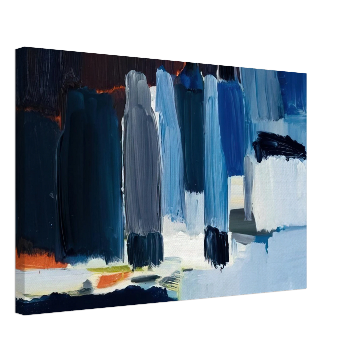 Nicolas de Stael - Nature morte - 1955 Canvas - 40x60 cm / 16x24 inches-canvas