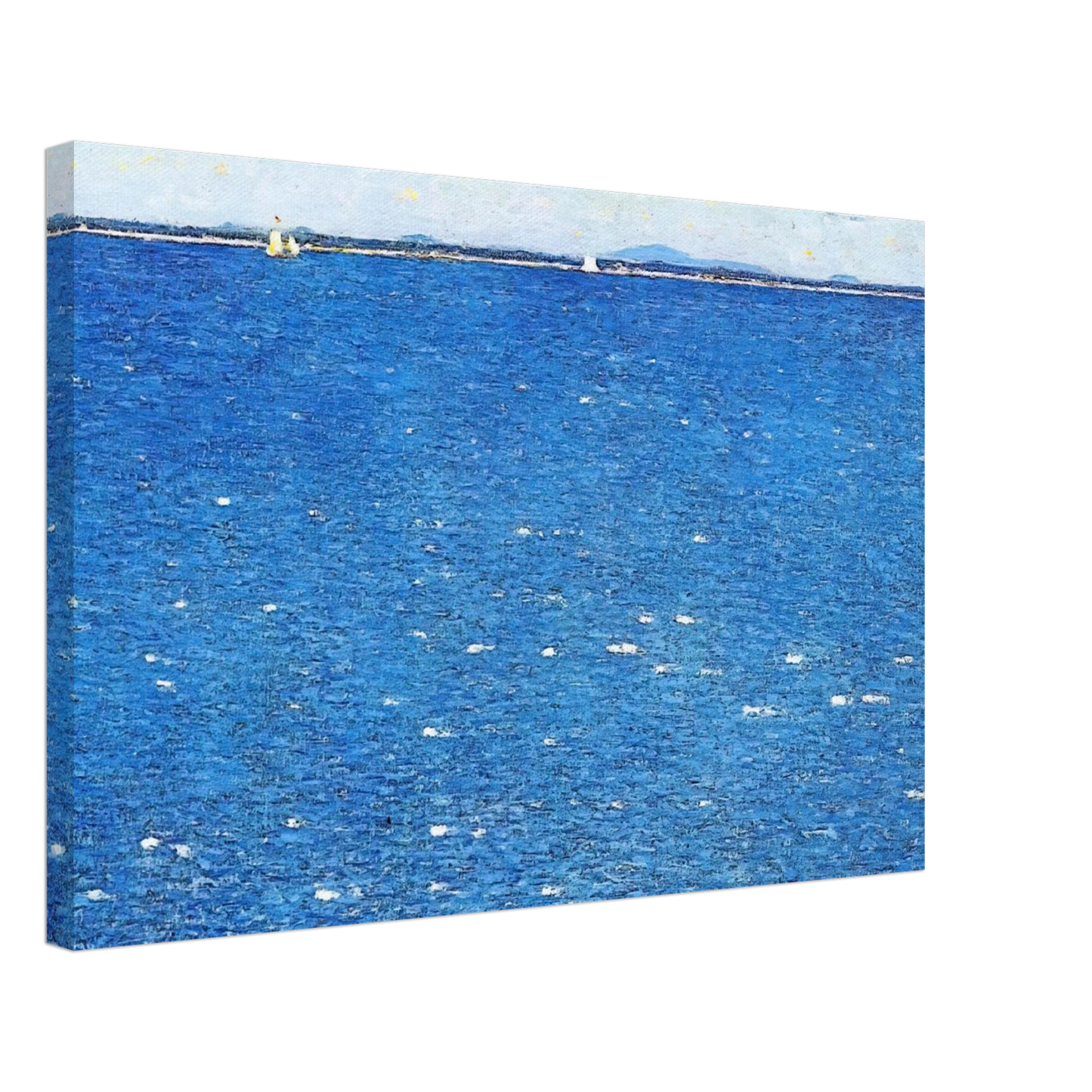 Childe Hassam - West Wind, Appledore Canvas - 70x100 cm / 28x40 inches-canvas