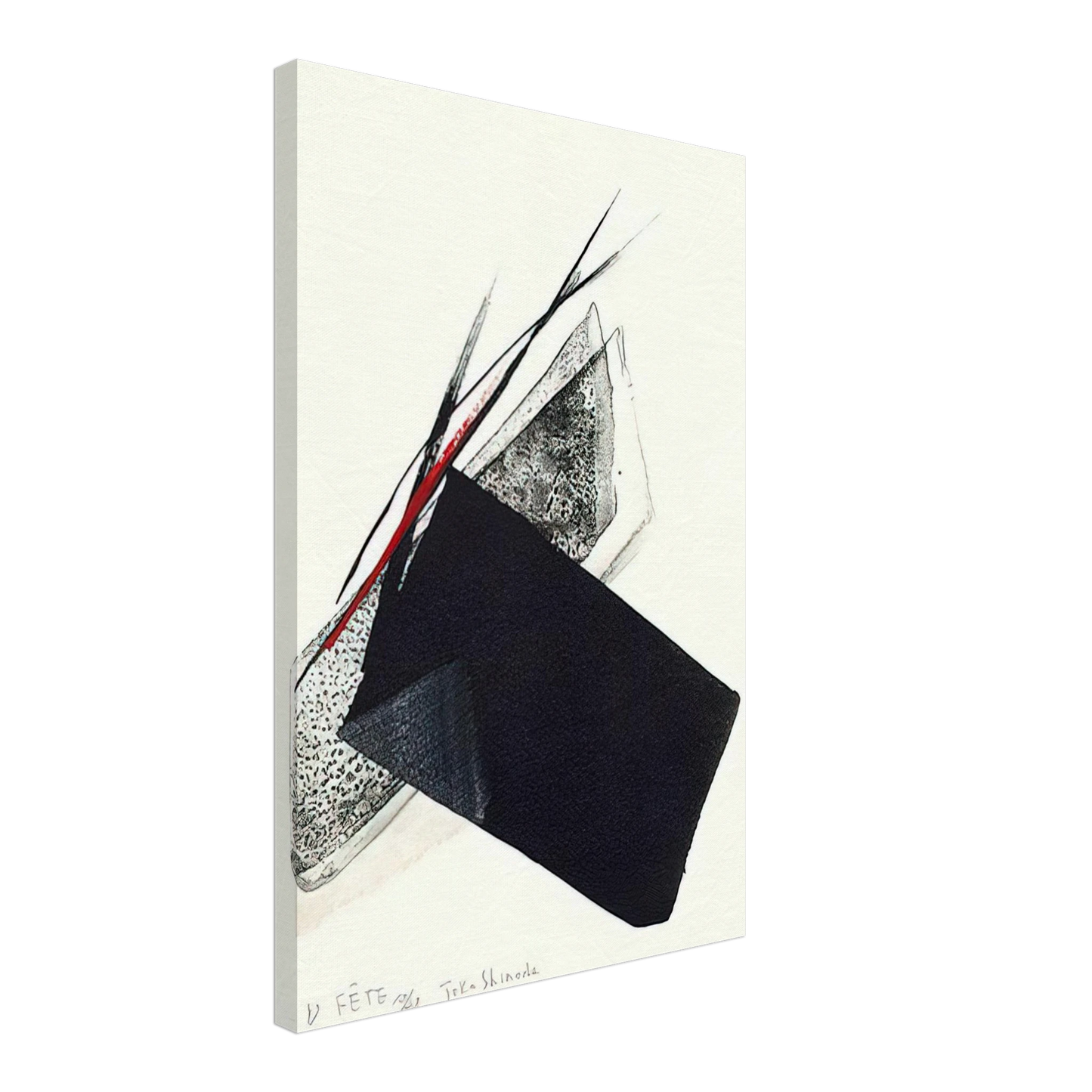 Toko Shinoda - Fete - 1997 Canvas - 40x60 cm / 16x24 inches-canvas