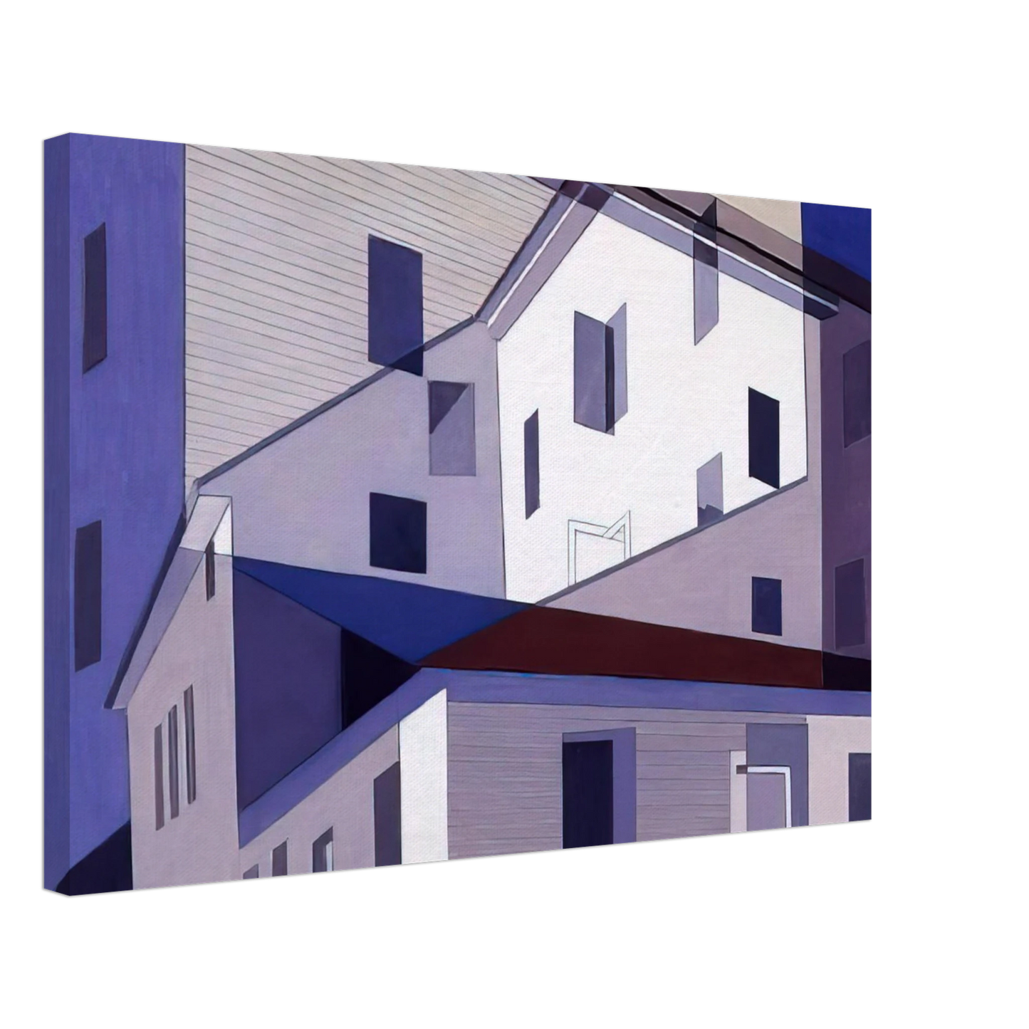 Charles Sheeler - On A Shaker Theme #2 - Precisionism Canvas - 70x100 cm / 28x40 inches-canvas