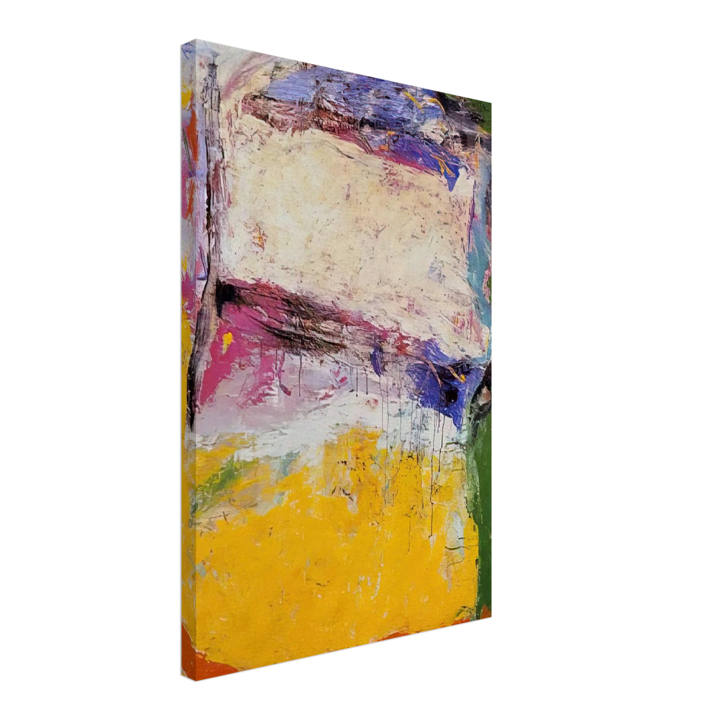 Gene Davis - Bay - 1958 Canvas - 70x100 cm / 28x40 inches-canvas