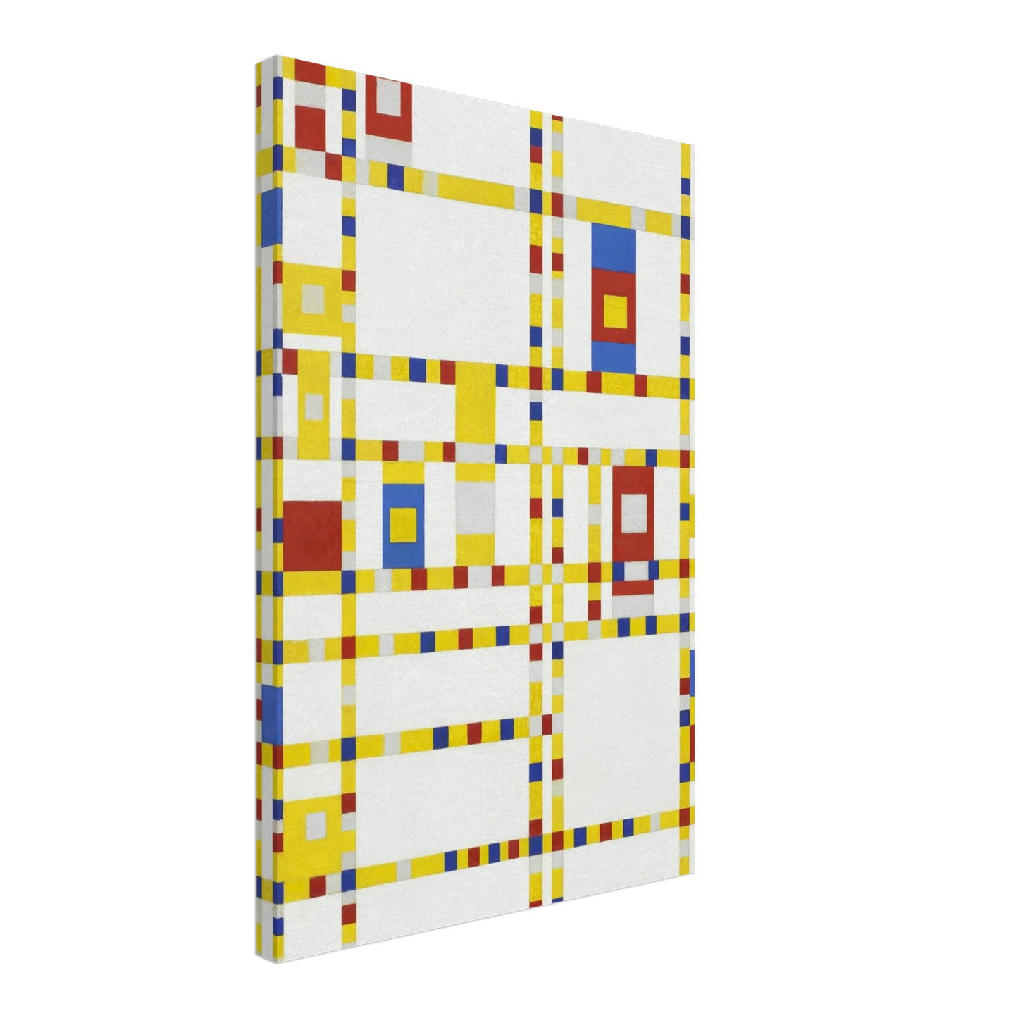 Piet Mondrian - Broadway Boogie Woogie Canvas - 40x60 cm / 16x24 inches-canvas