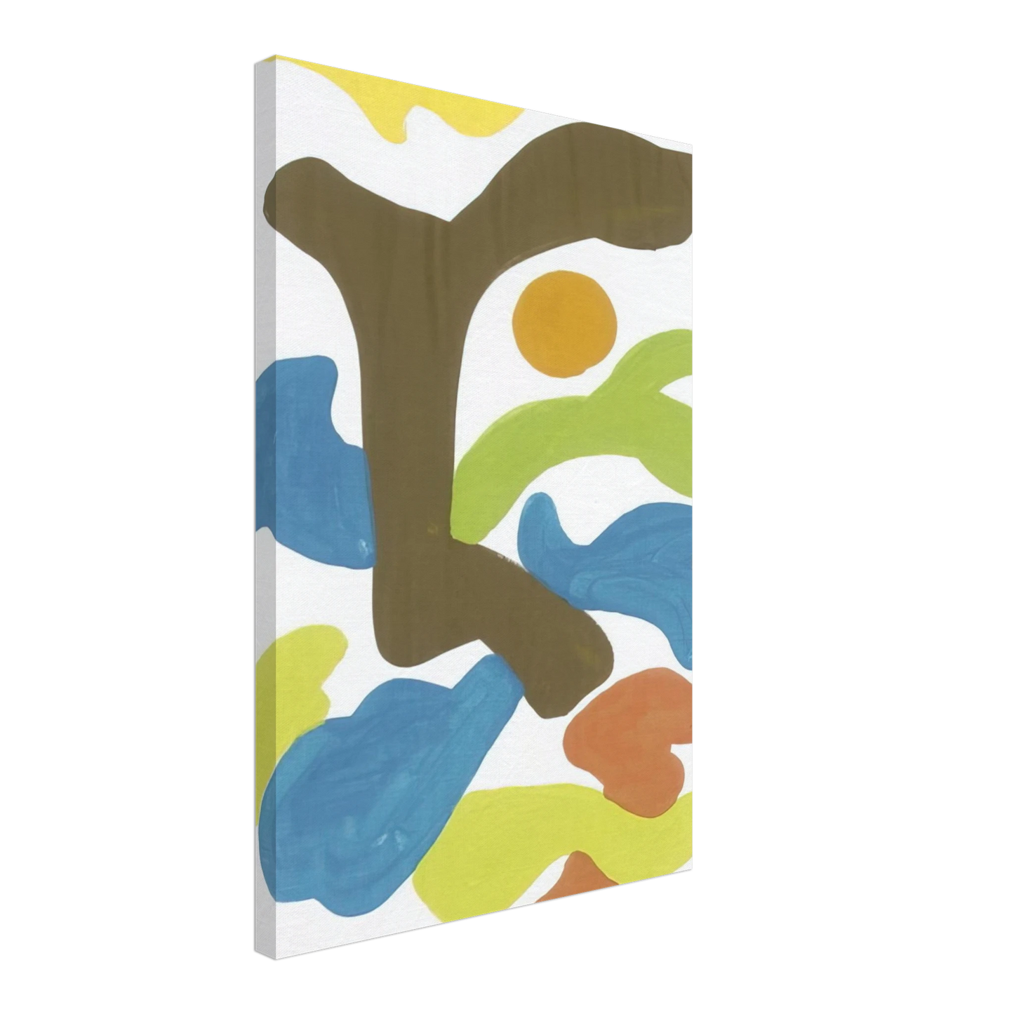 Charles Lapicque - Le premier jour - 1970 Canvas - 70x100 cm / 28x40 inches-canvas