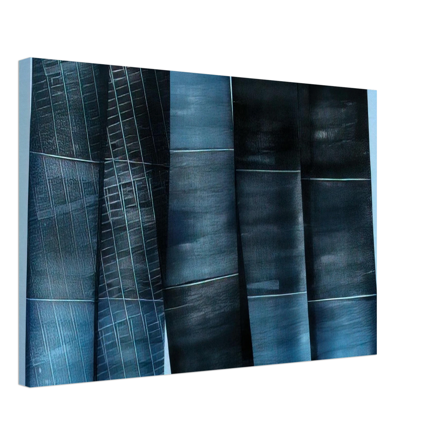 Hans Hartung - Untitled - 1976 Canvas - 70x100 cm / 28x40 inches-canvas