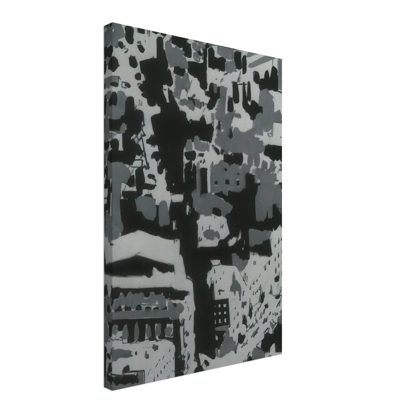 Gerhard Richter - TOWNSCAPE P2 1968 Canvas - 40x60 cm / 16x24 inches-canvas