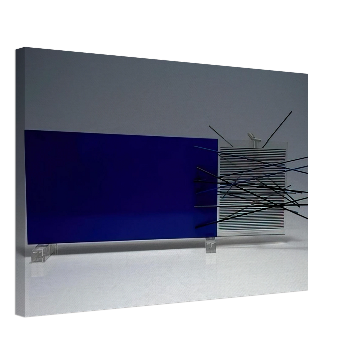 Jesus Rafael Soto - KINETIC OBJECT Canvas - 40x60 cm / 16x24 inches-canvas