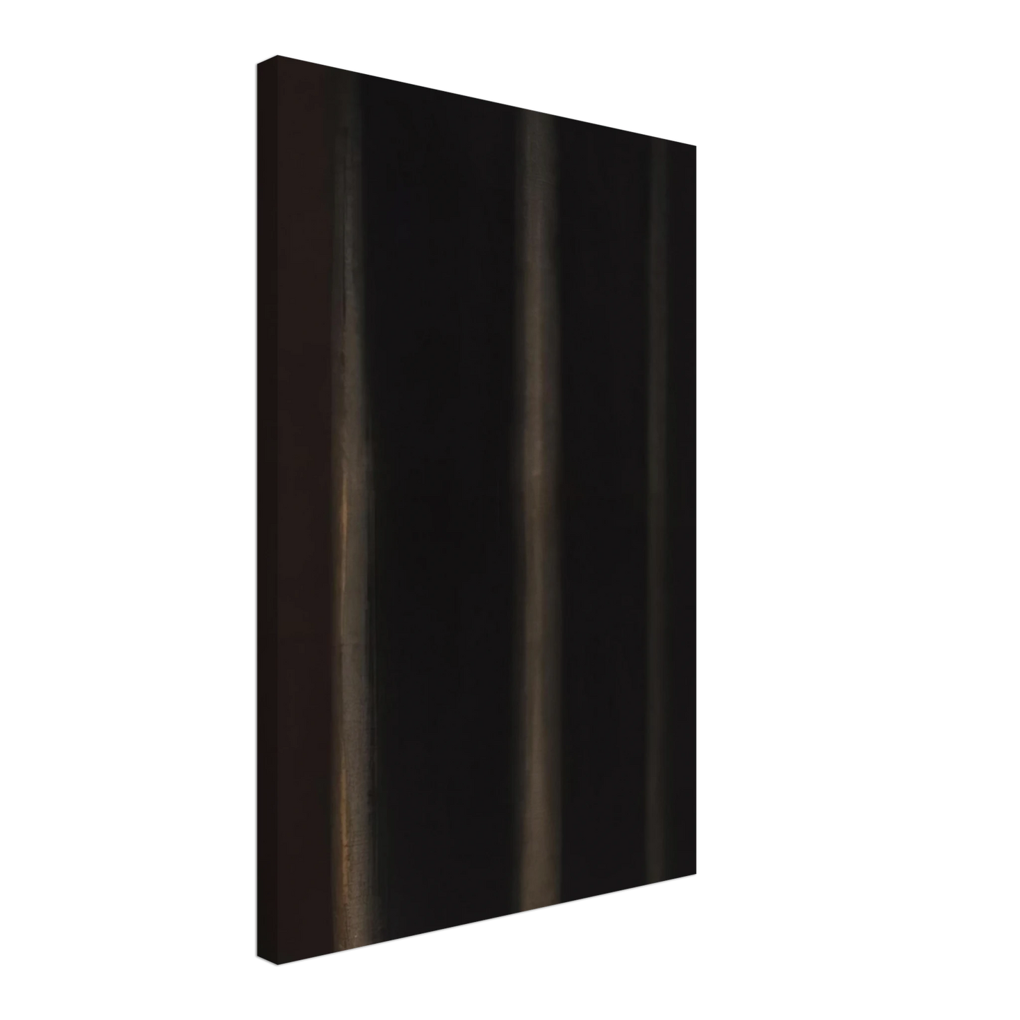 Yun Hyong-keun - Umber Black - 1974 Canvas - 40x60 cm / 16x24 inches-canvas