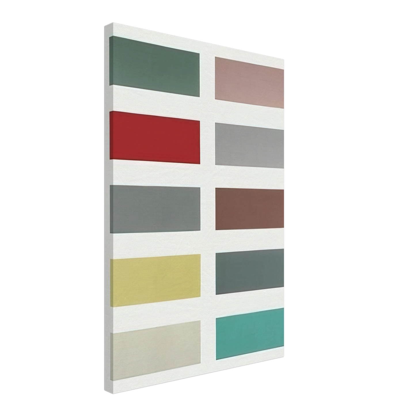Gerhard Richter - TEN COLOURS 1966 Canvas - 70x100 cm / 28x40 inches-canvas