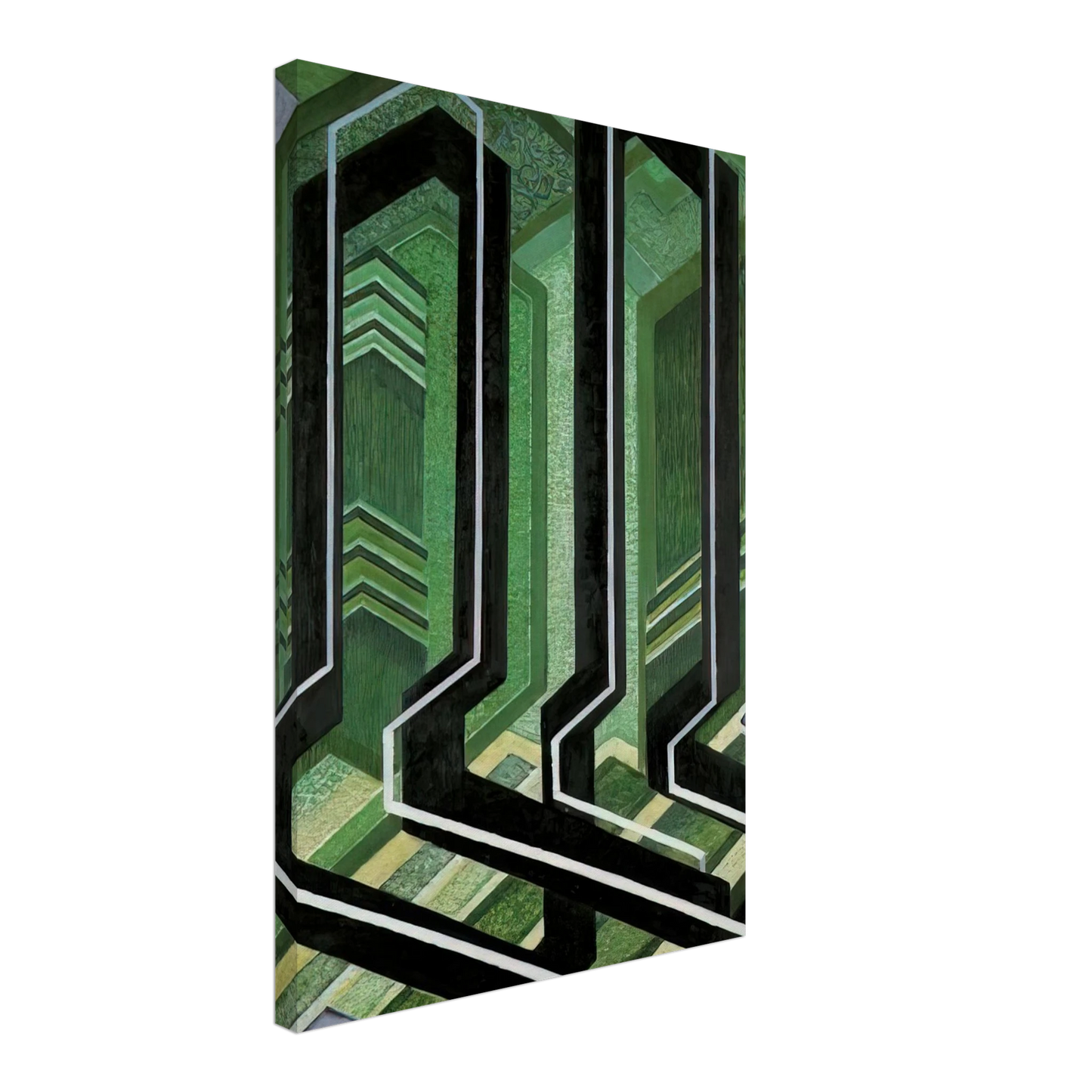 Frantisek Kupka - Diagonal Planes Canvas - 70x100 cm / 28x40 inches-canvas