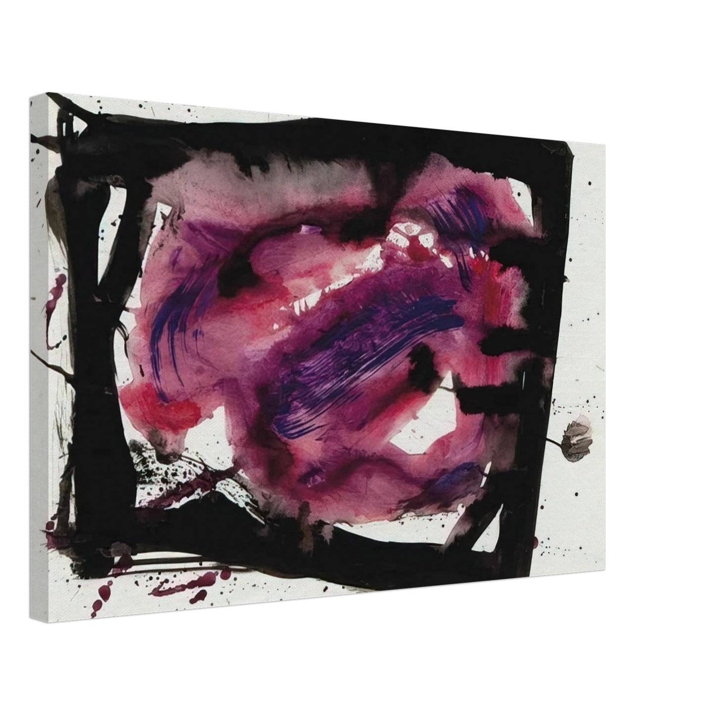 Sam Francis - Untitled SF72-1009 Canvas - 70x100 cm / 28x40 inches-canvas