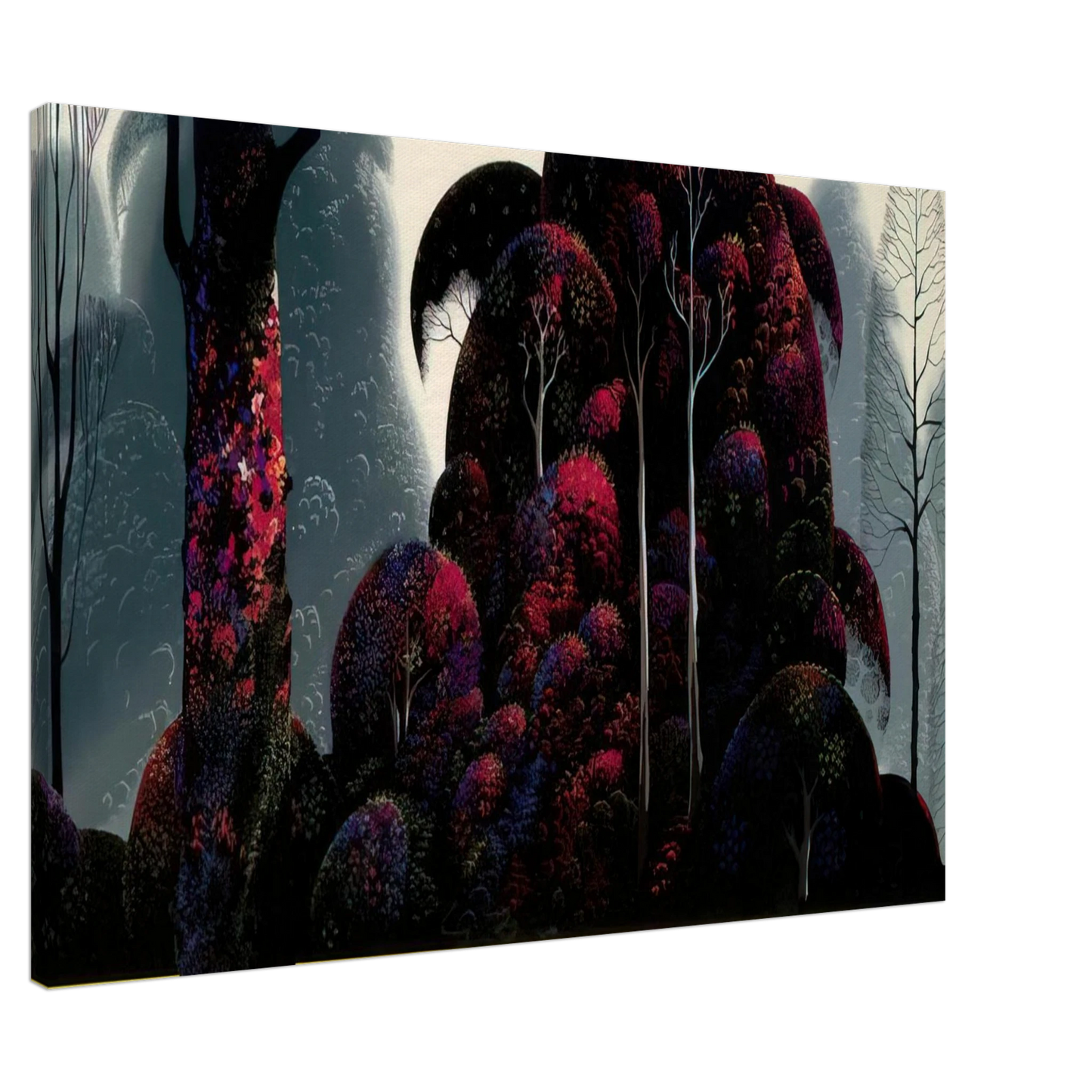 Eyvind Earle - Crimson Eucalyptus Canvas - Default Title-canvas