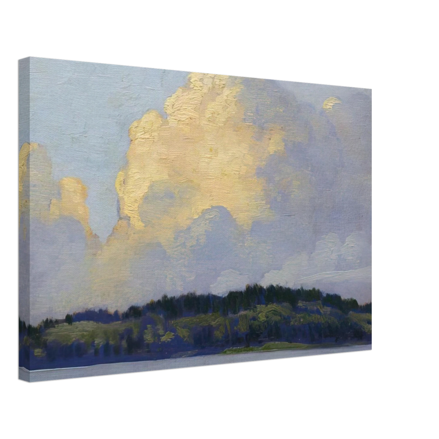 Frank Johnston - Thunderers - 1920 Canvas - 40x60 cm / 16x24 inches-canvas