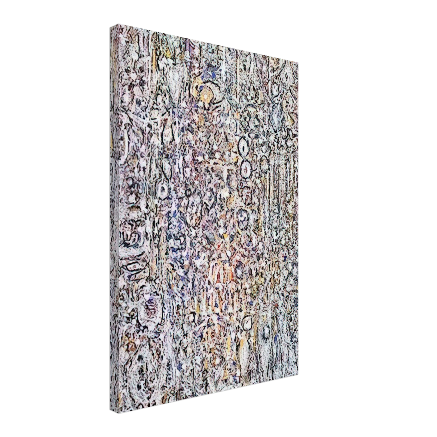 Richard Pousette-Dart - White Gothic No. 5 Canvas - 70x100 cm / 28x40 inches-canvas