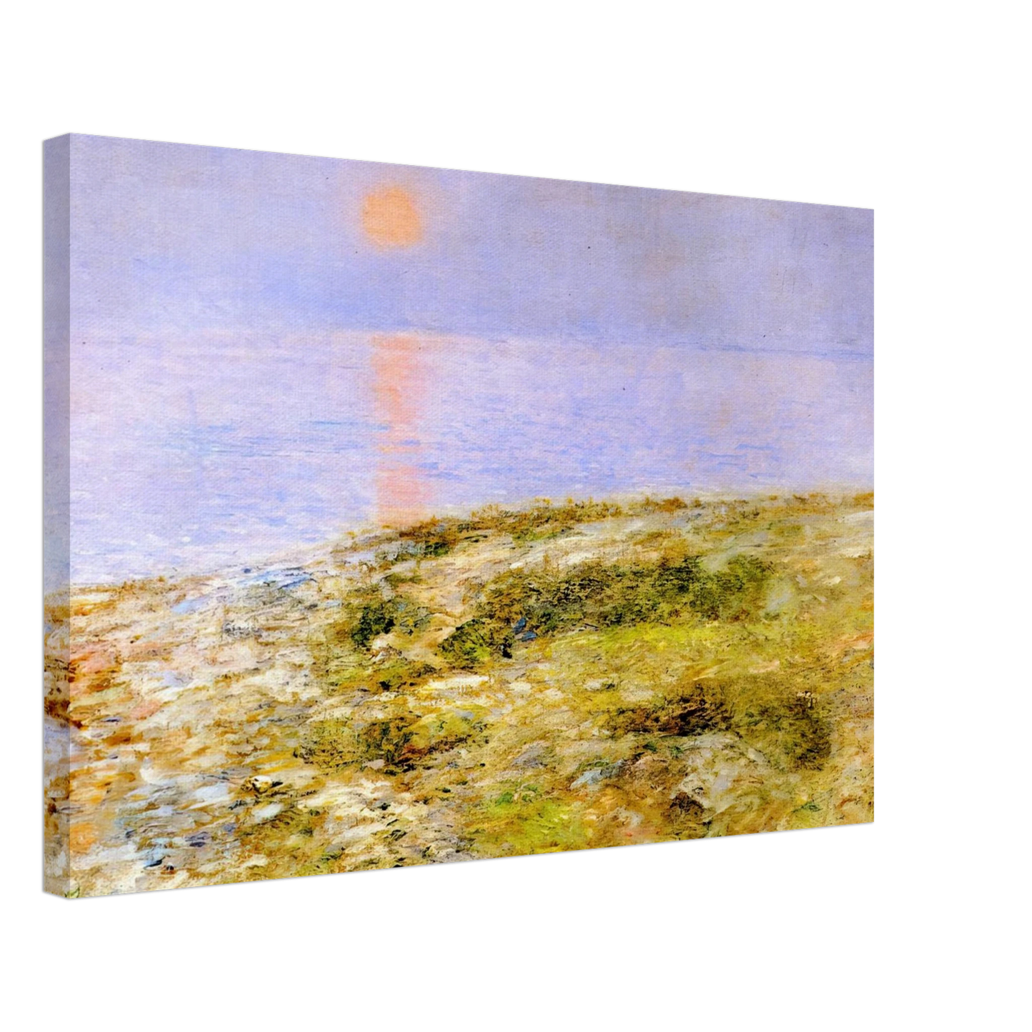 Childe Hassam - Sunset, Isle of Shoals Canvas - 40x60 cm / 16x24 inches-canvas