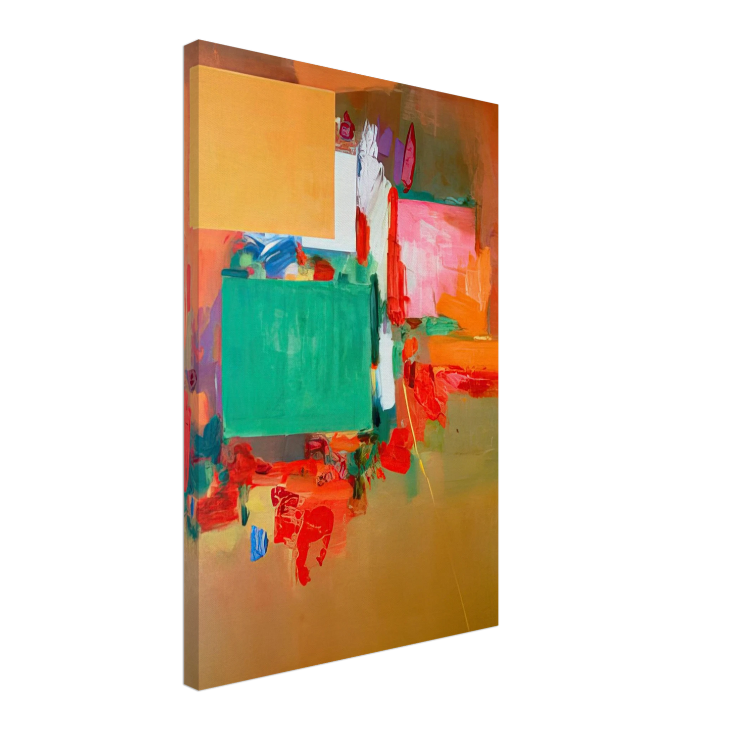 Hans Hofmann - Song of the Nightingale Canvas - 70x100 cm / 28x40 inches-canvas