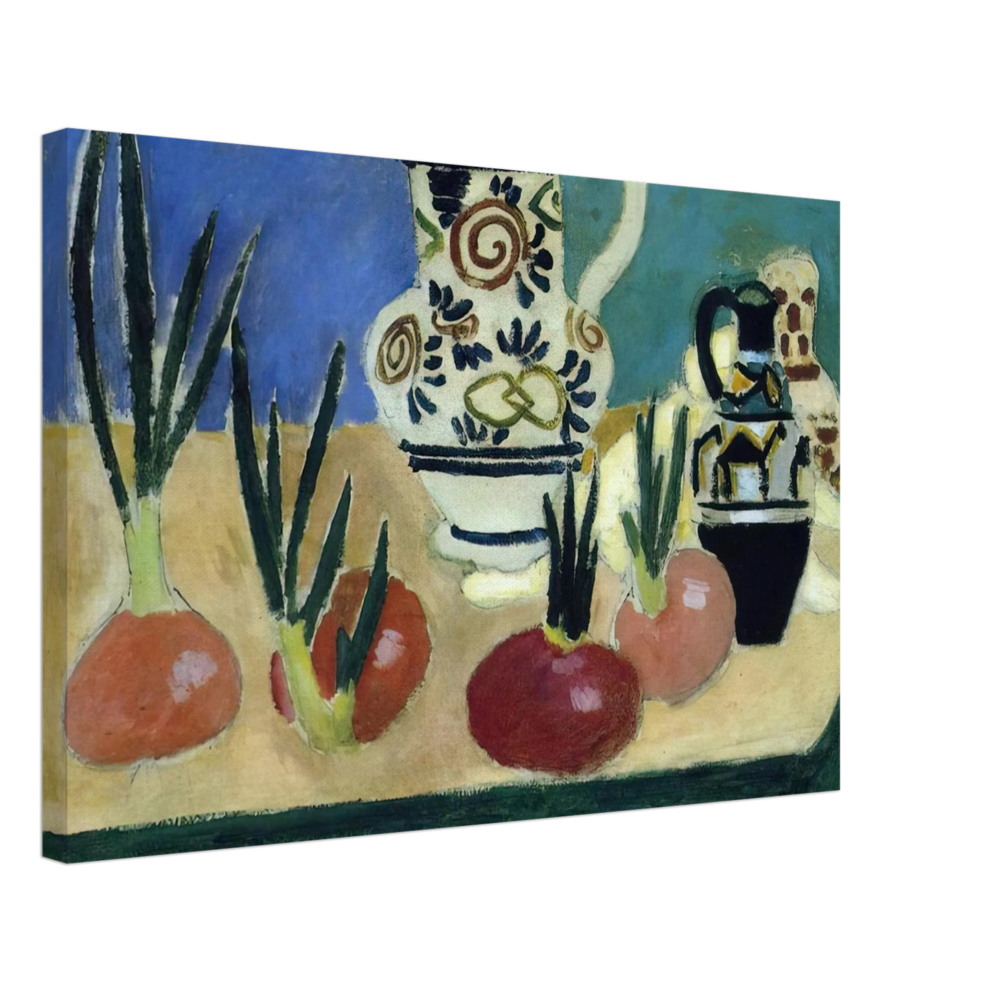 Henri Matisse - THE RED ONIONS 1906 Canvas - 70x100 cm / 28x40 inches-canvas
