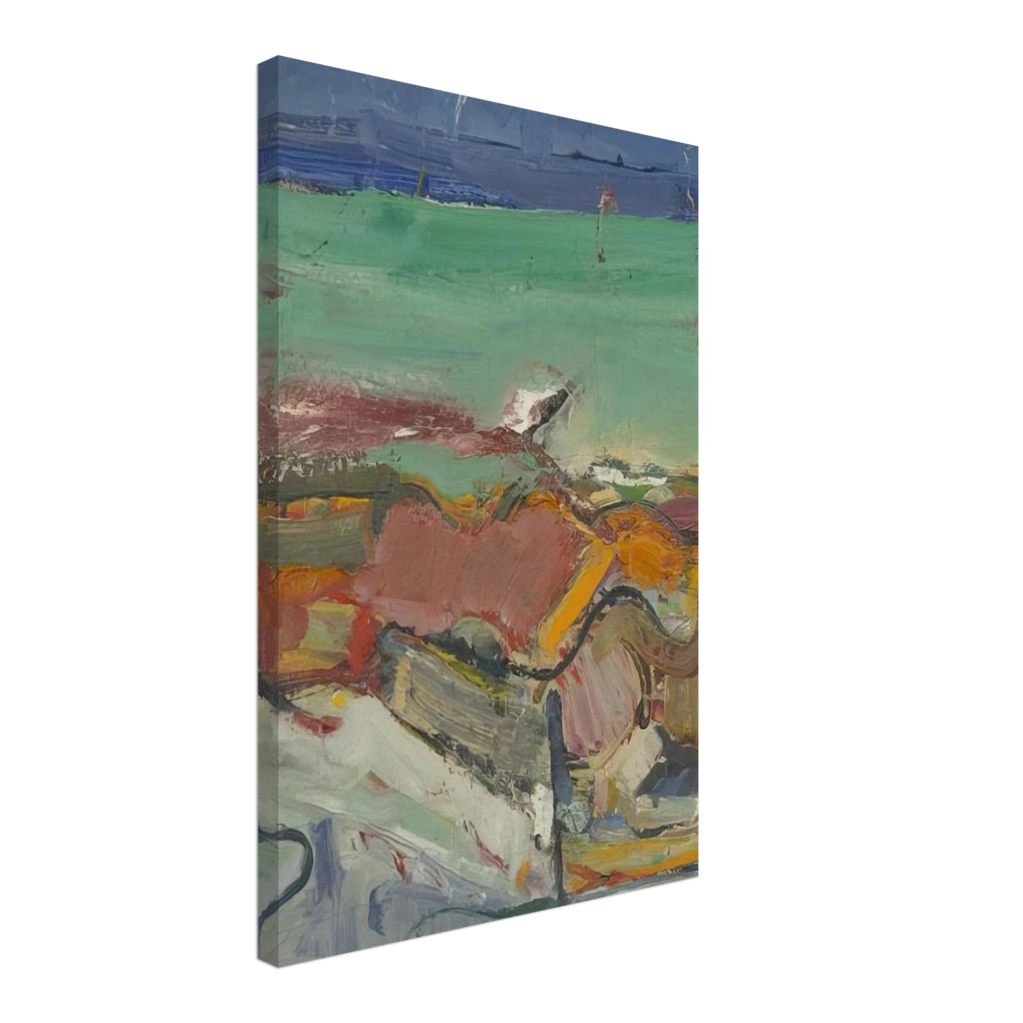 Richard Diebenkorn - Berkeley Canvas - 70x100 cm / 28x40 inches-canvas