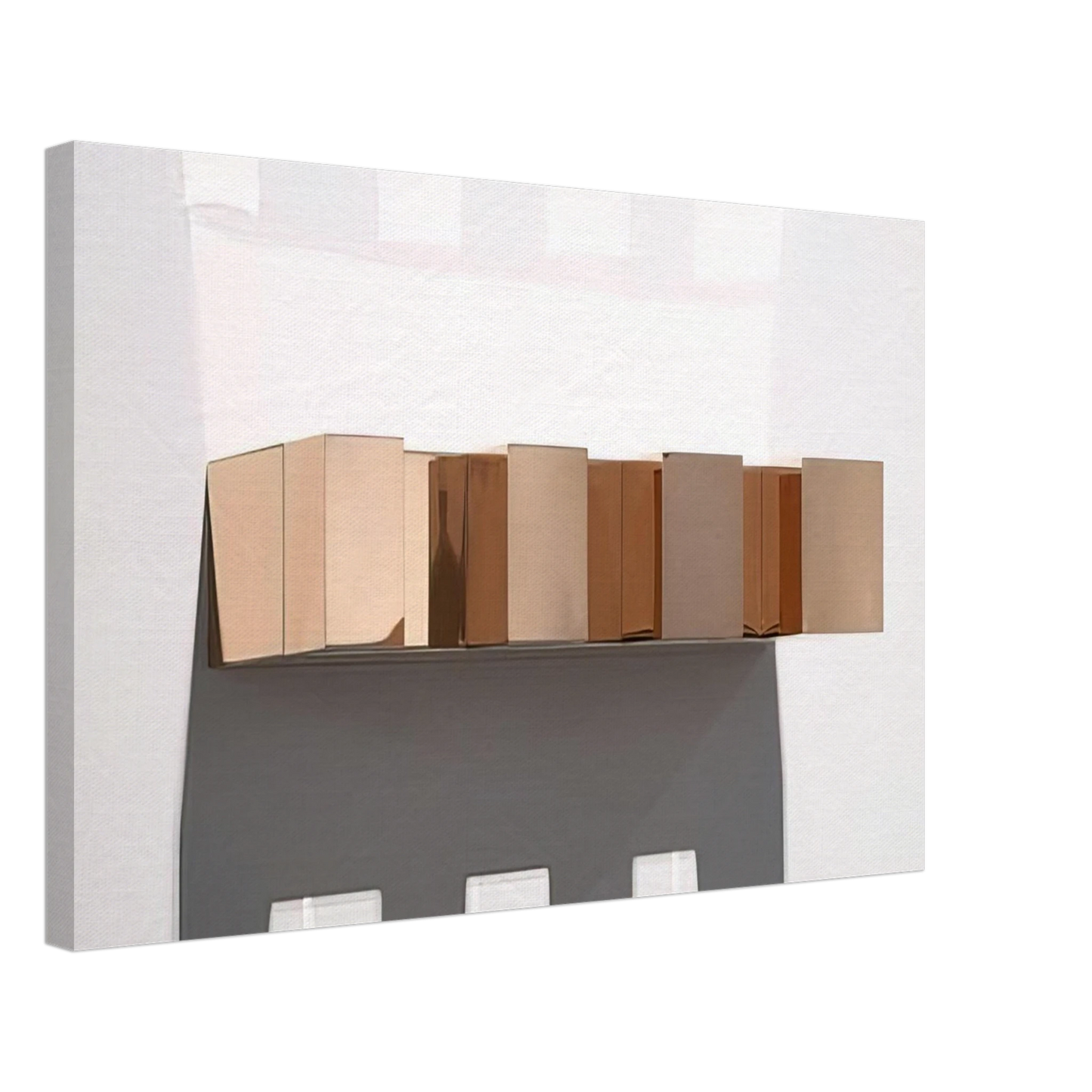 Donald Judd - Untitled 72-22 Bernstein - 1972 Canvas - 70x100 cm / 28x40 inches-canvas