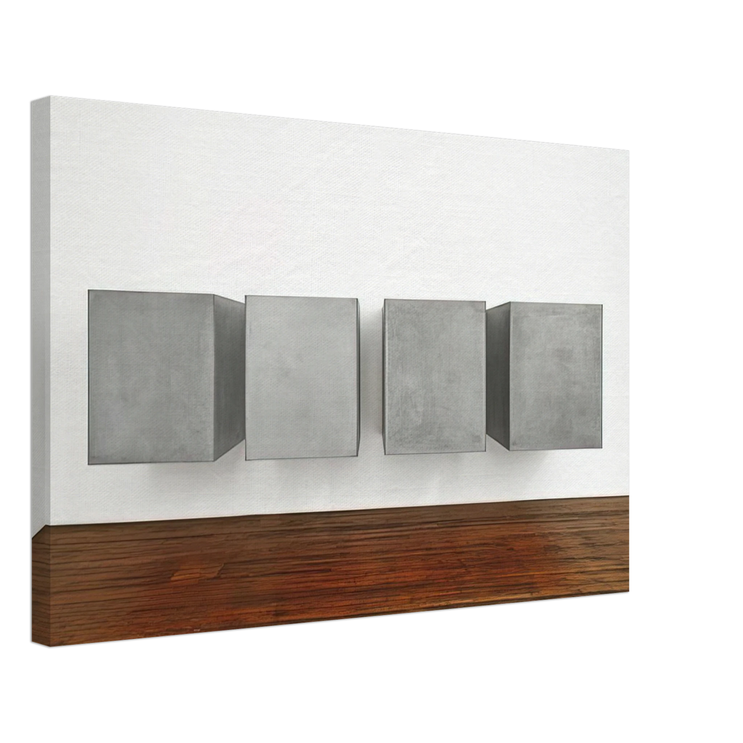 Donald Judd - Untitled - 1988 Canvas - 70x100 cm / 28x40 inches-canvas