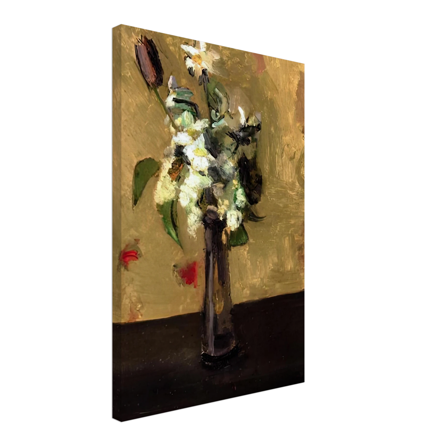 Henri Matisse - BOUQUET OF FLOWERS IN A CRYSTAL VASE 1902 Canvas - 40x60 cm / 16x24 inches-canvas