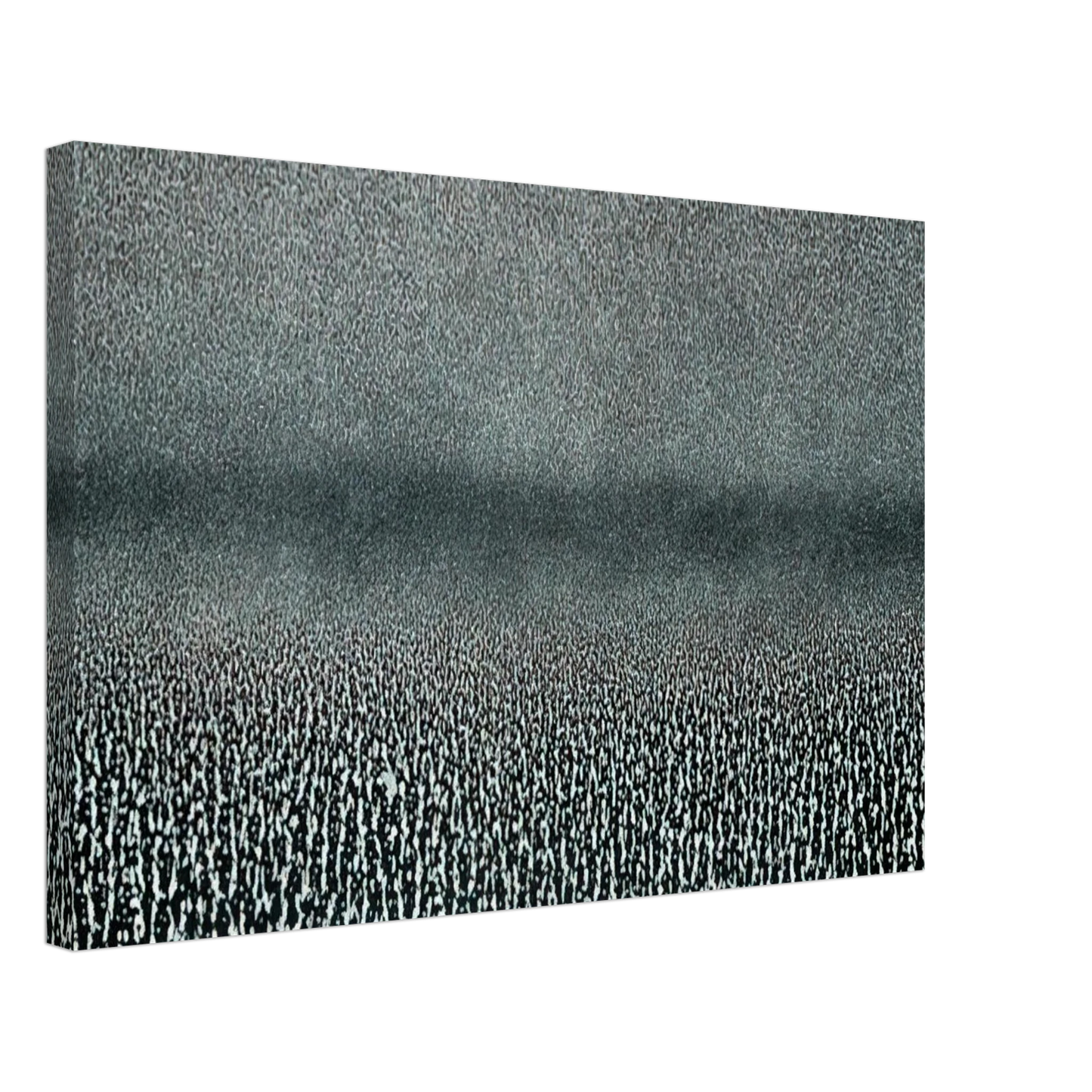 Roman Opalka - Ziemia fragment - 1969 Canvas - 70x100 cm / 28x40 inches-canvas