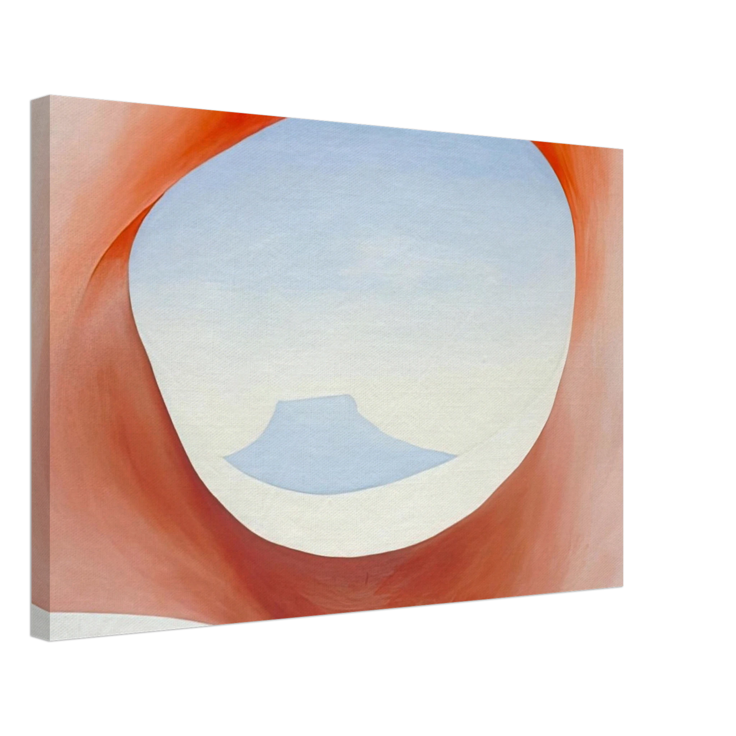 Georgia O'Keeffe - Pedernal - From the Ranch I Canvas - 40x60 cm / 16x24 inches-canvas