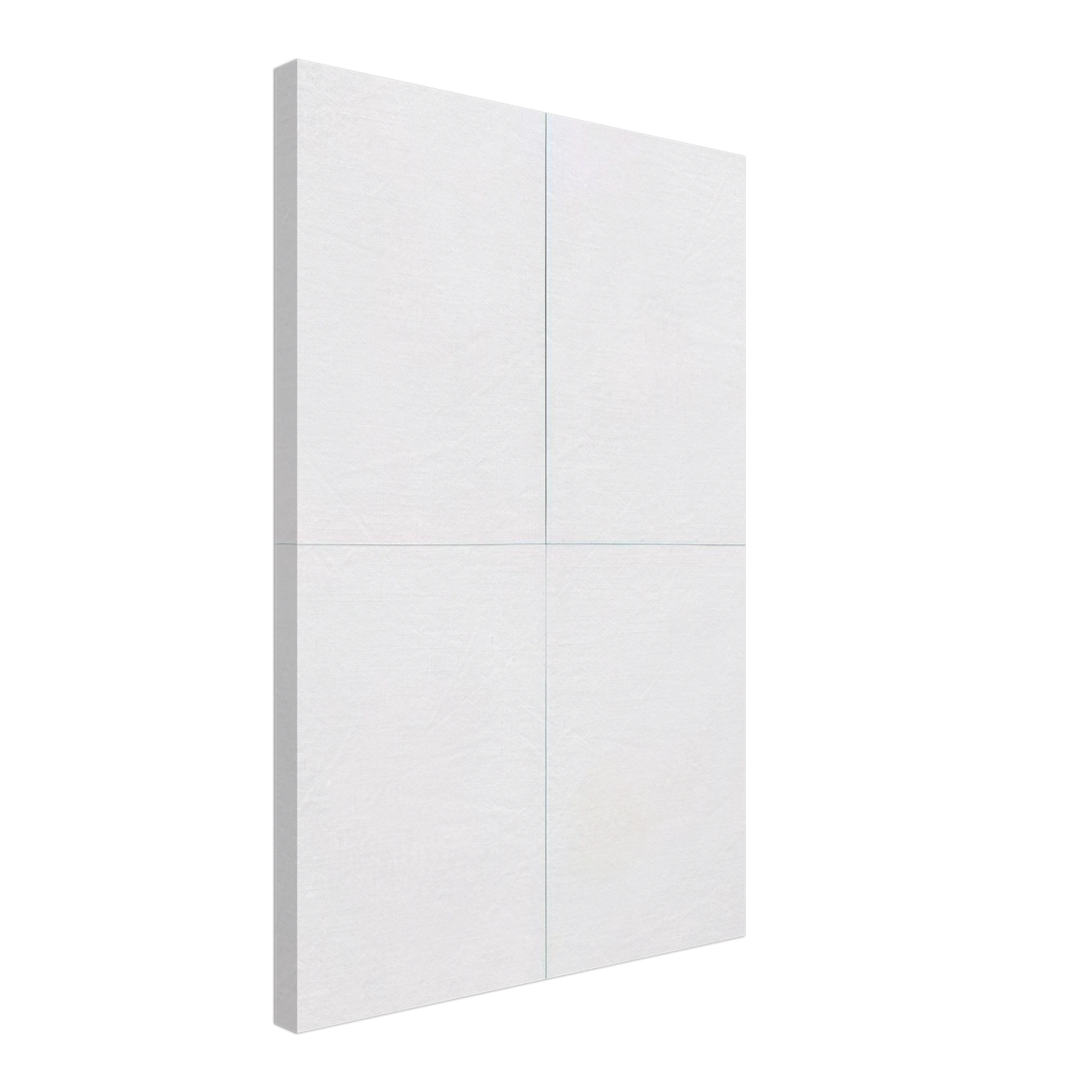 Robert Rauschenberg - WHITE PAINTING FOUR PANEL 1951 Canvas - 70x100 cm / 28x40 inches-canvas