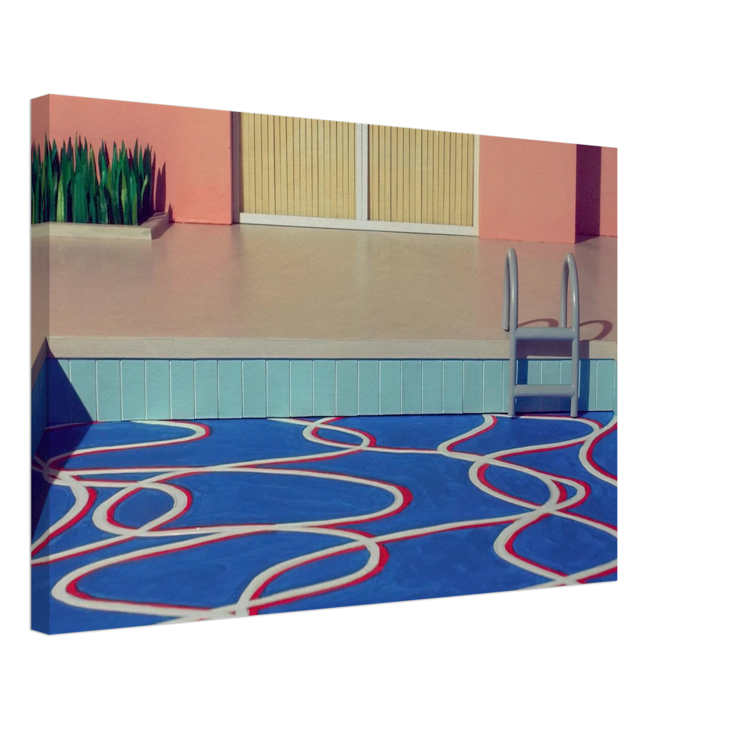 David Hockney - David Hockney Canvas - 70x100 cm / 28x40 inches-canvas