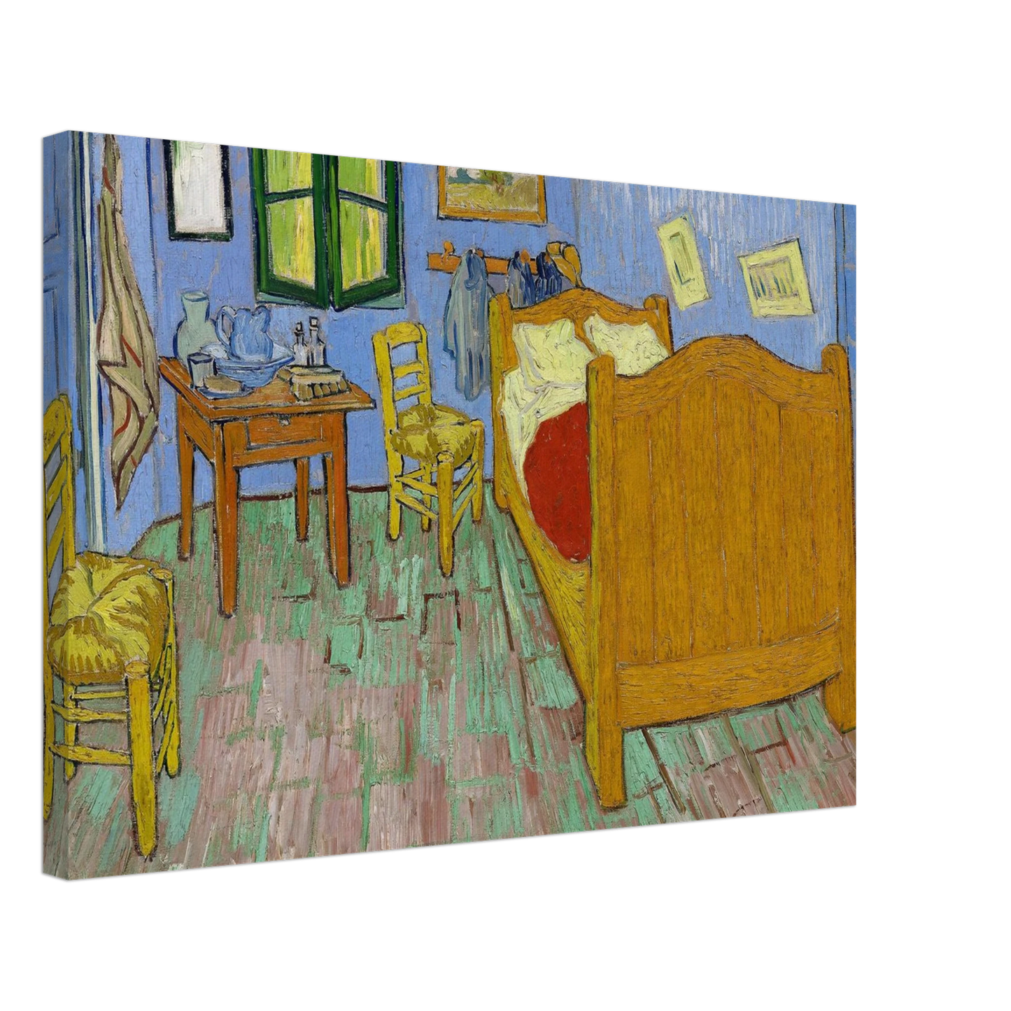 Vincent van Gogh - Vincent's Bedroom in Arles Canvas - 40x60 cm / 16x24 inches-canvas