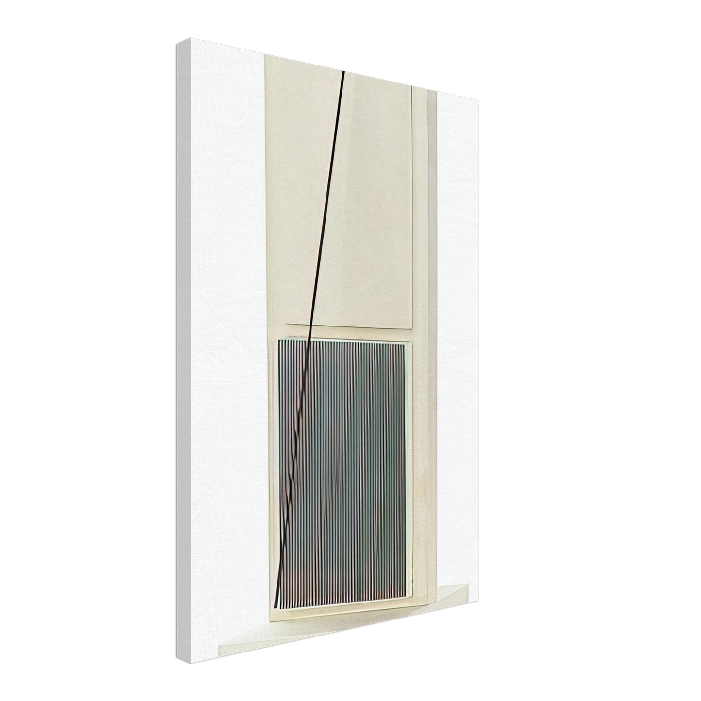 Jesus Rafael Soto - UNTITLED FROM THE JAI ALAI SERIES Canvas - 70x100 cm / 28x40 inches-canvas