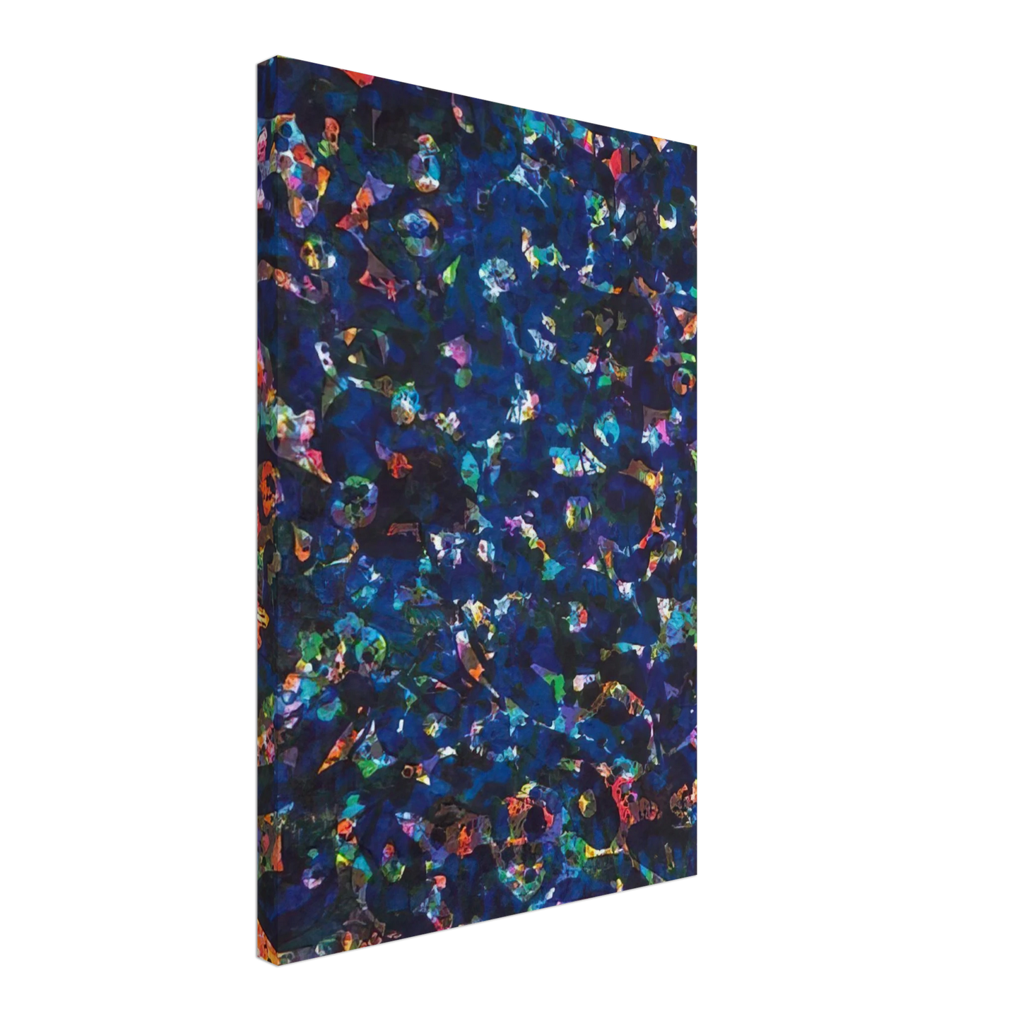Sam Francis - Her Blue Deeps Canvas - 40x60 cm / 16x24 inches-canvas