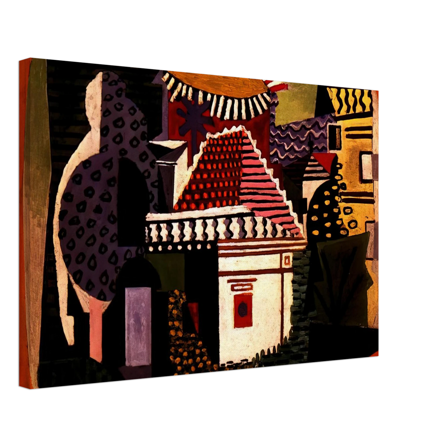 Pablo Picasso - Landscape of Juan-les-Pins Canvas - 40x60 cm / 16x24 inches-canvas