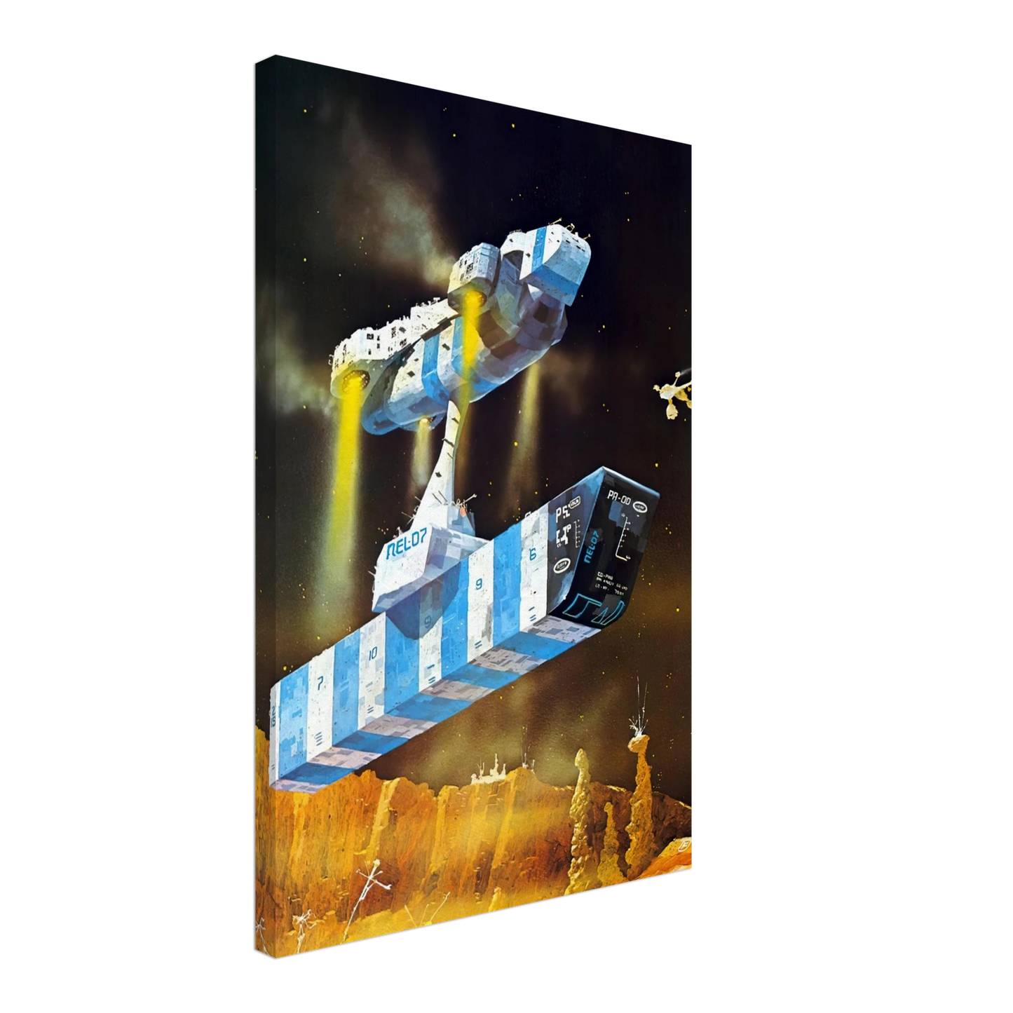 Chris Foss - Chris Foss Canvas - 70x100 cm / 28x40 inches-canvas