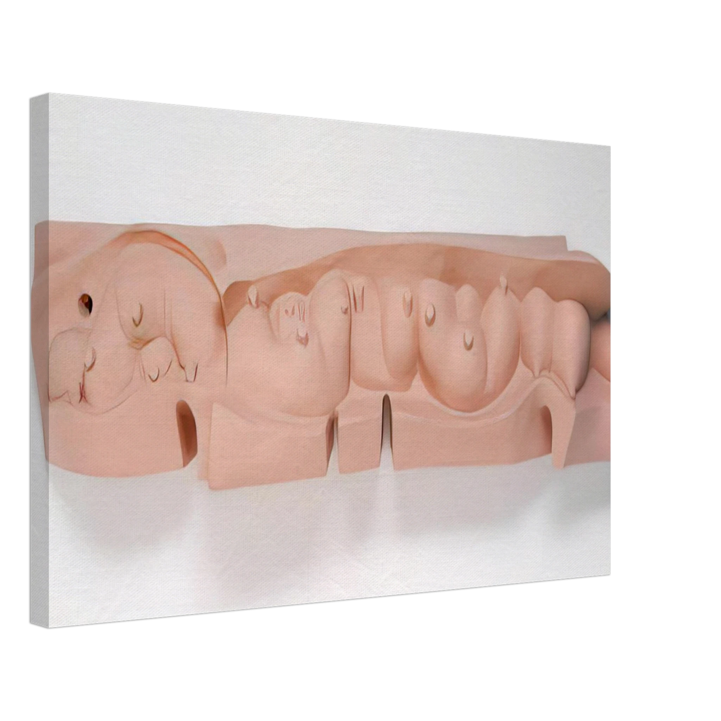 Louise Bourgeois - MAMELLES 1991 Canvas - 70x100 cm / 28x40 inches-canvas