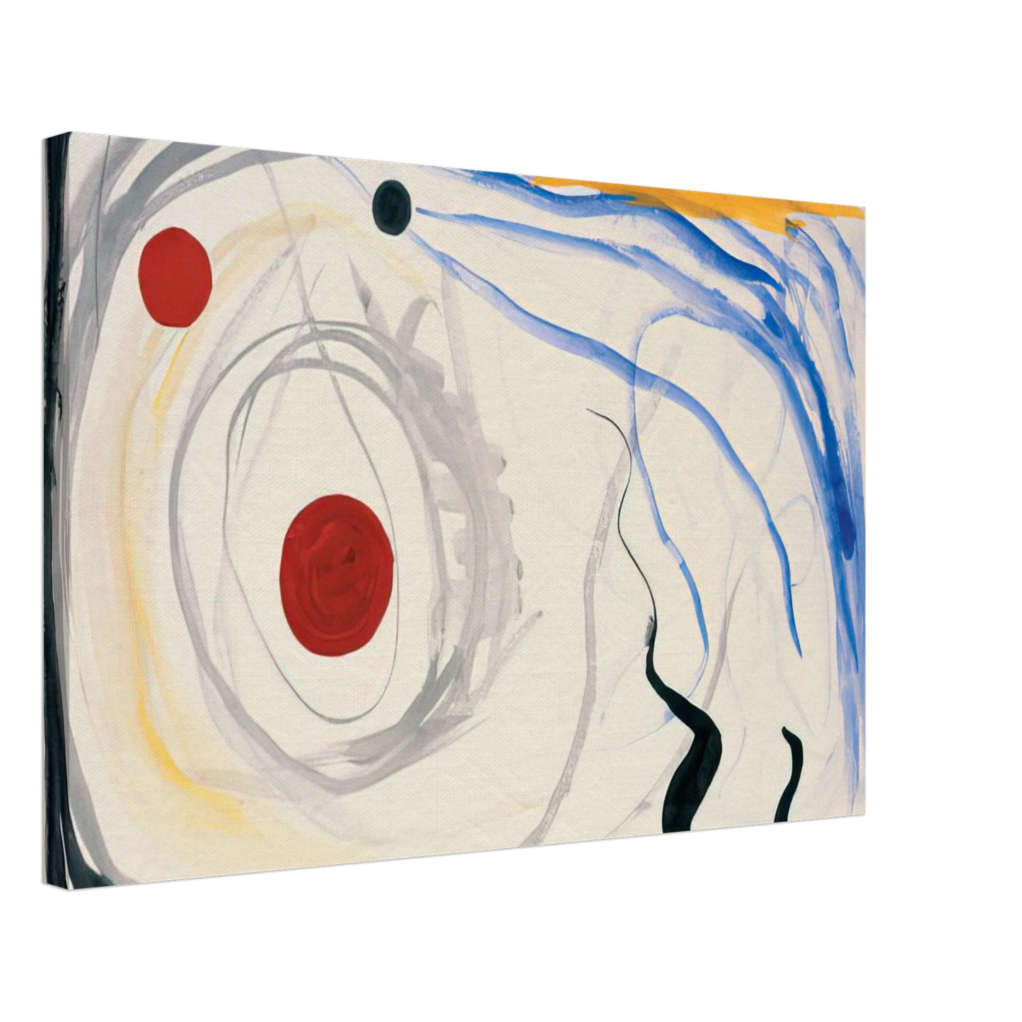 Alexander Calder - UNTITLED 1946 2 Canvas - 40x60 cm / 16x24 inches-canvas