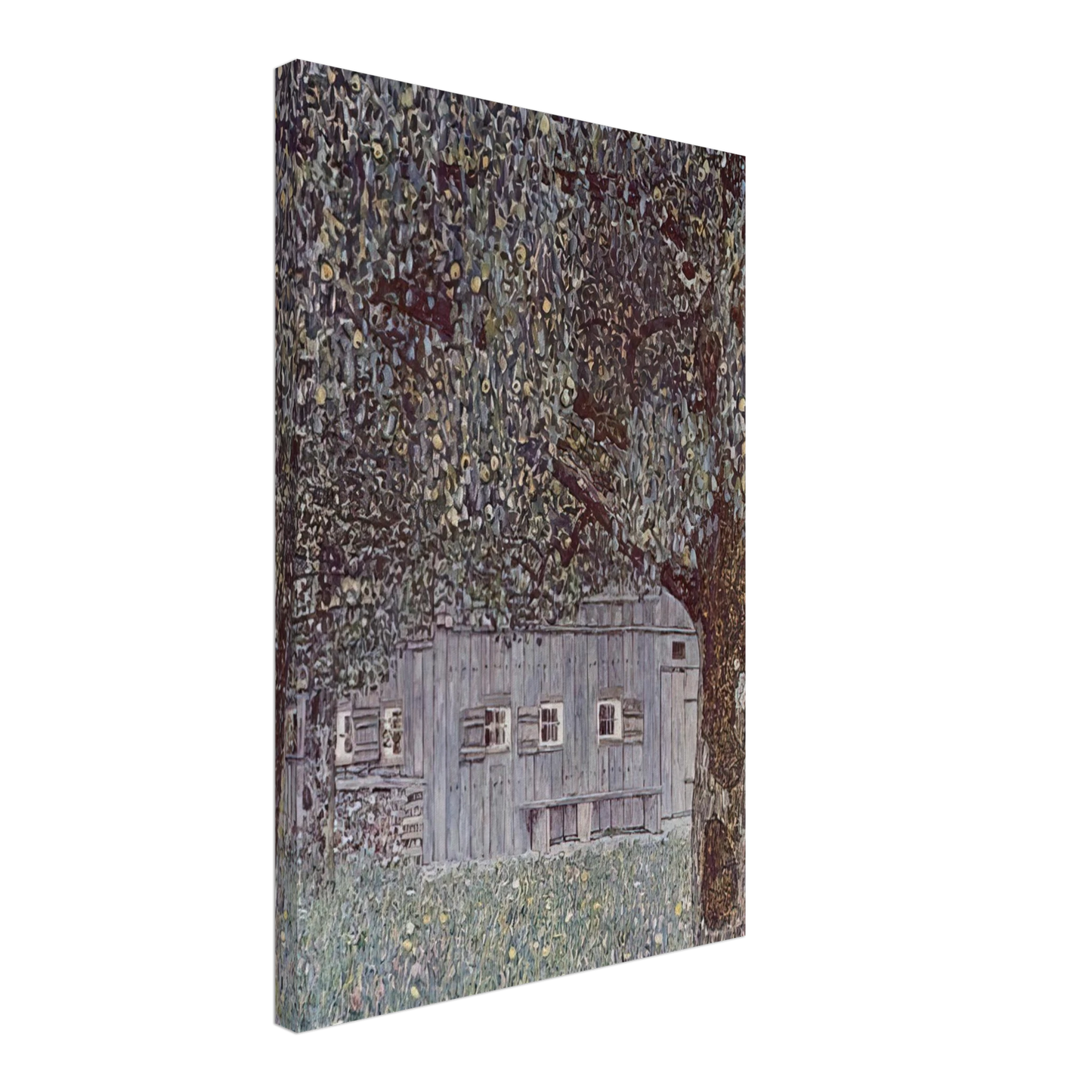 Gustav Klimt - FARMHOUSE IN UPPER AUSTRIA 1912 Canvas - 40x60 cm / 16x24 inches-canvas